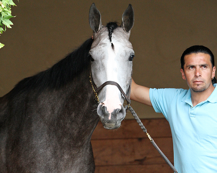 Violette Szabo at Del Mar in July 2019