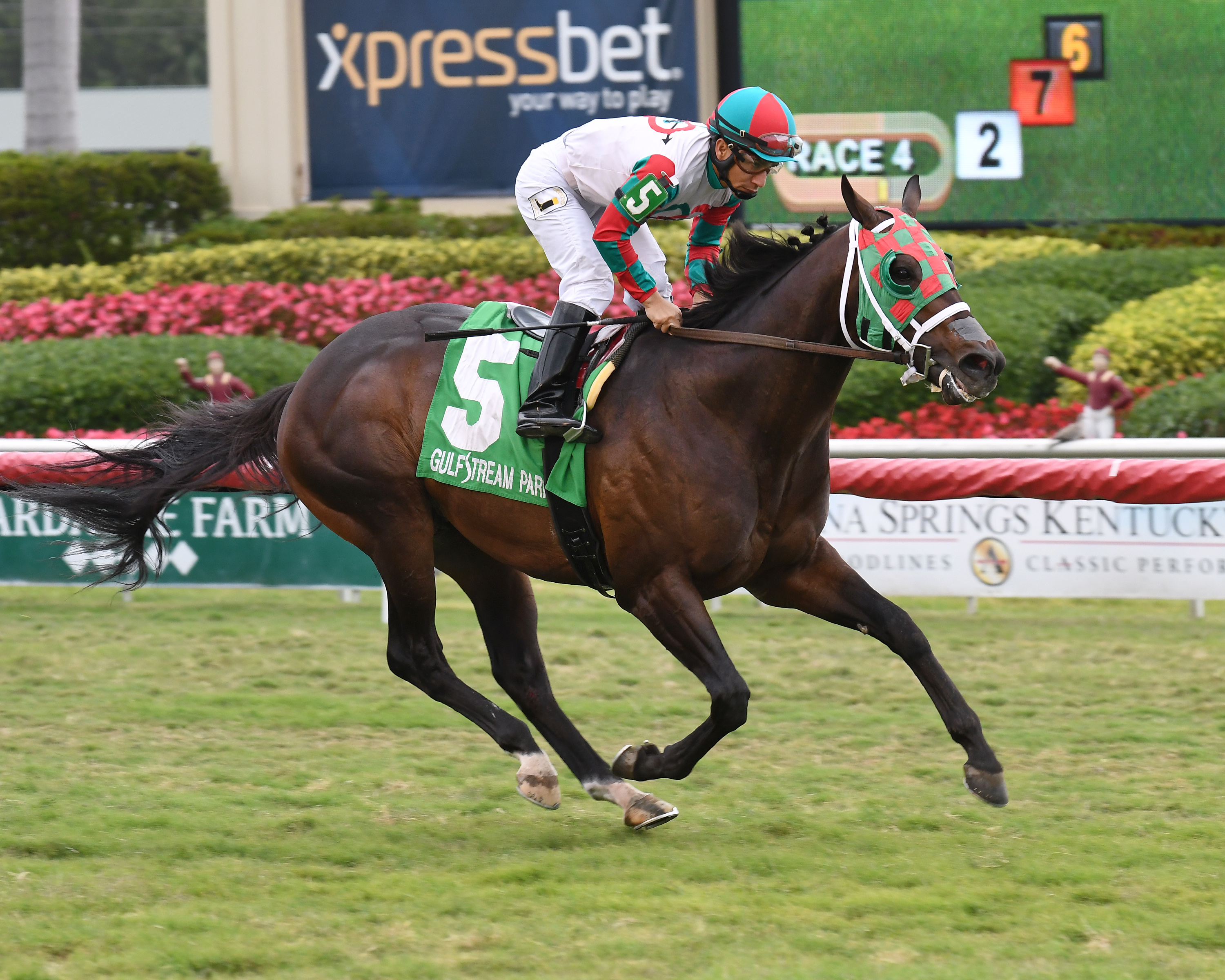 Vision Perfect wins the 2018 Silks Run