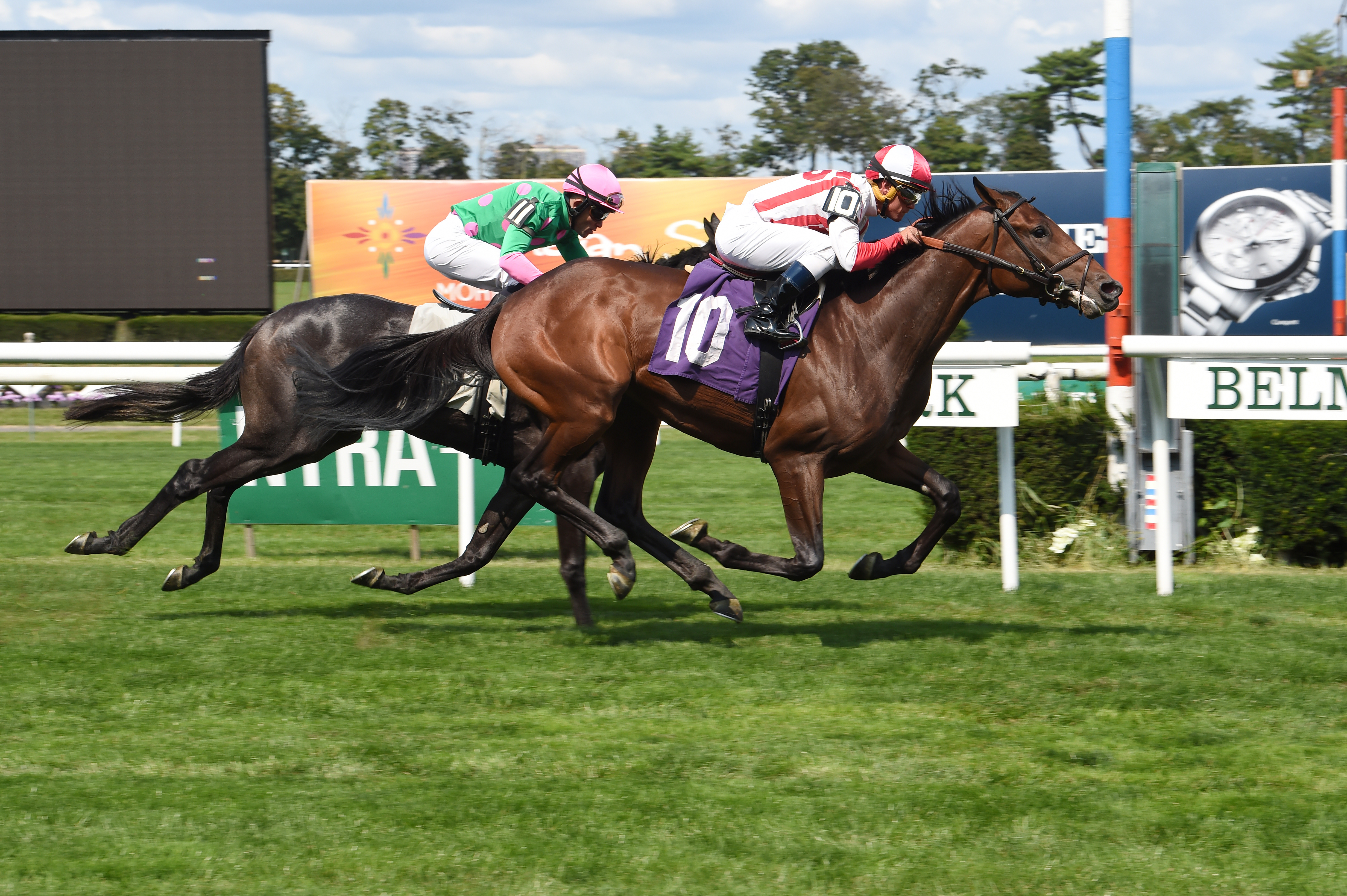 Voting Control wins a Sept. 10 maiden race