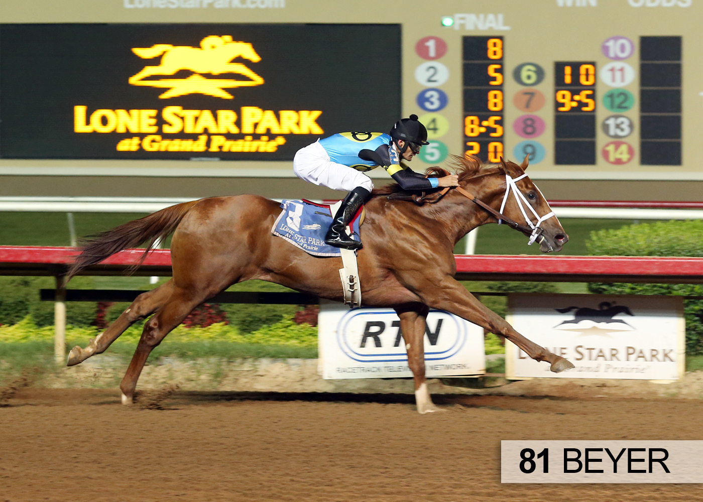 W V Jetsetter, TTA Sales Futurity Colts and Geldings, BEYER