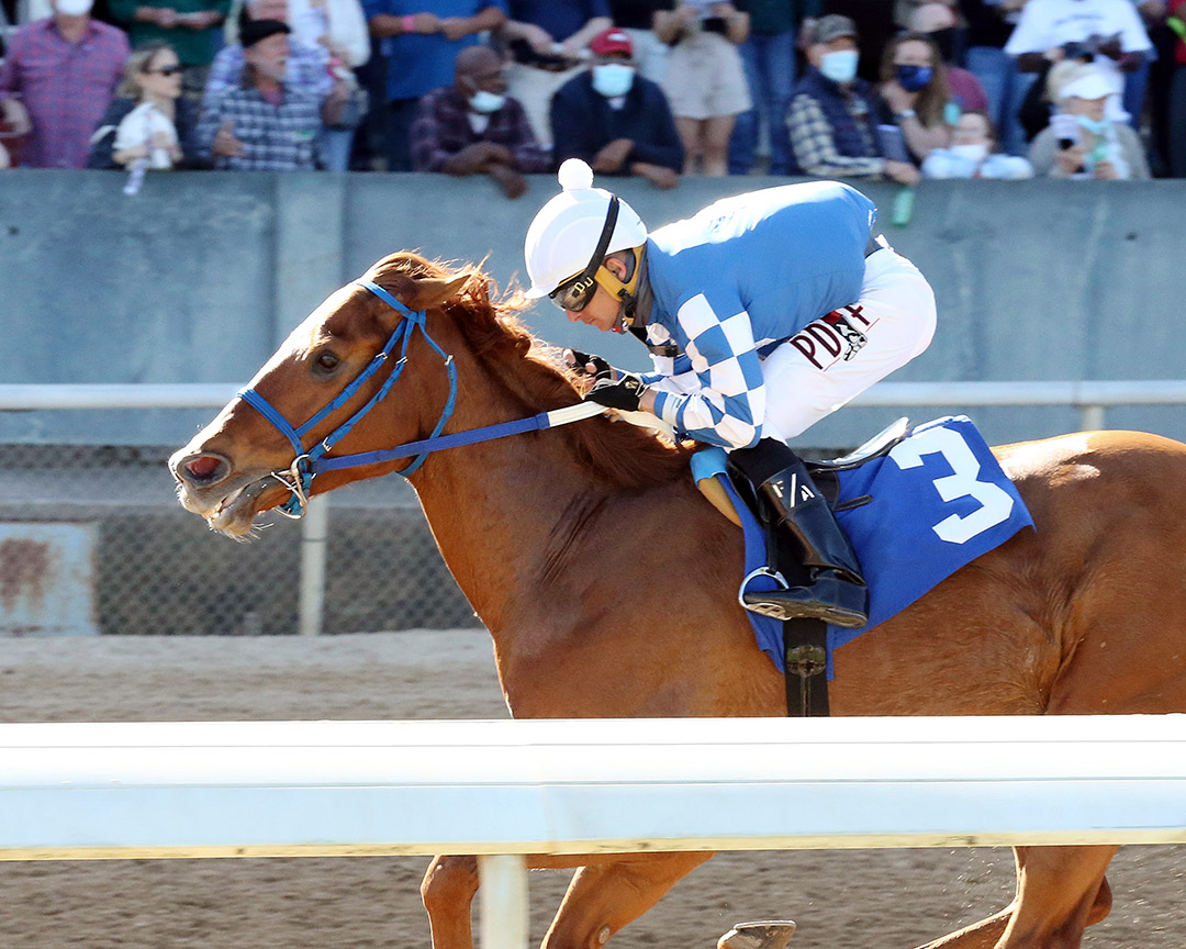 W W Fitzy wins an April 8 allowance at Oaklawn