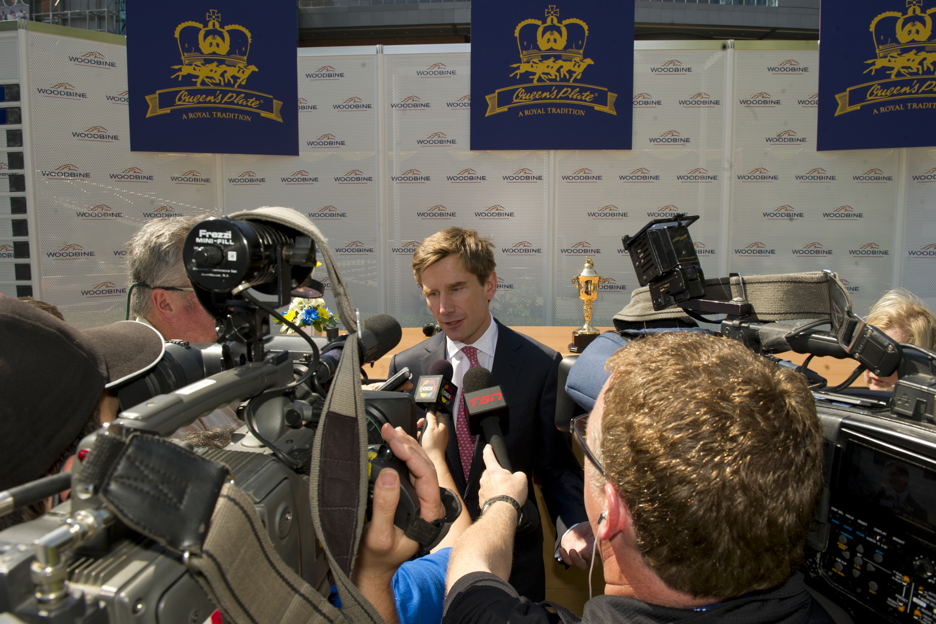 Woodbine CEO Nick Eaves presser