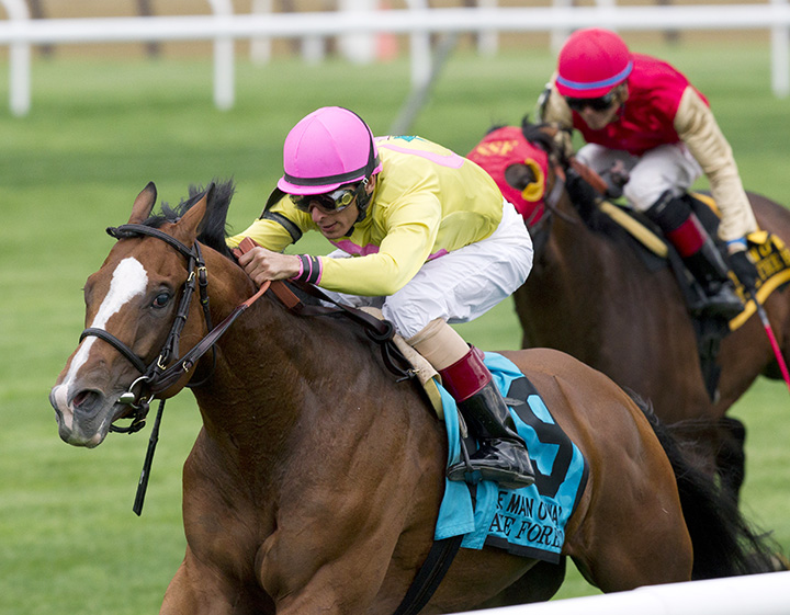 Wake Forest wins the 2016 Man o' War Stakes