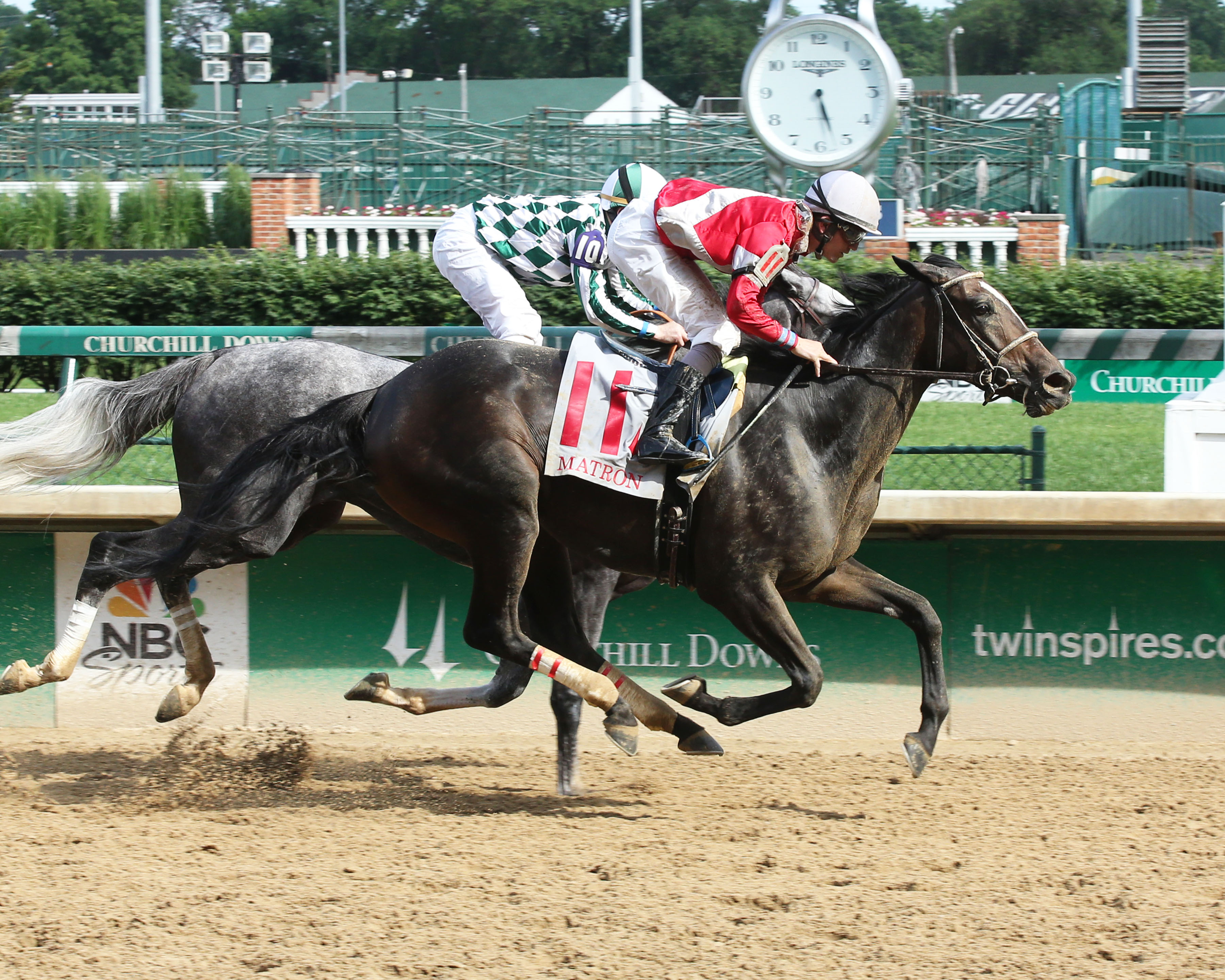 Walkabout wins the Matron Stakes