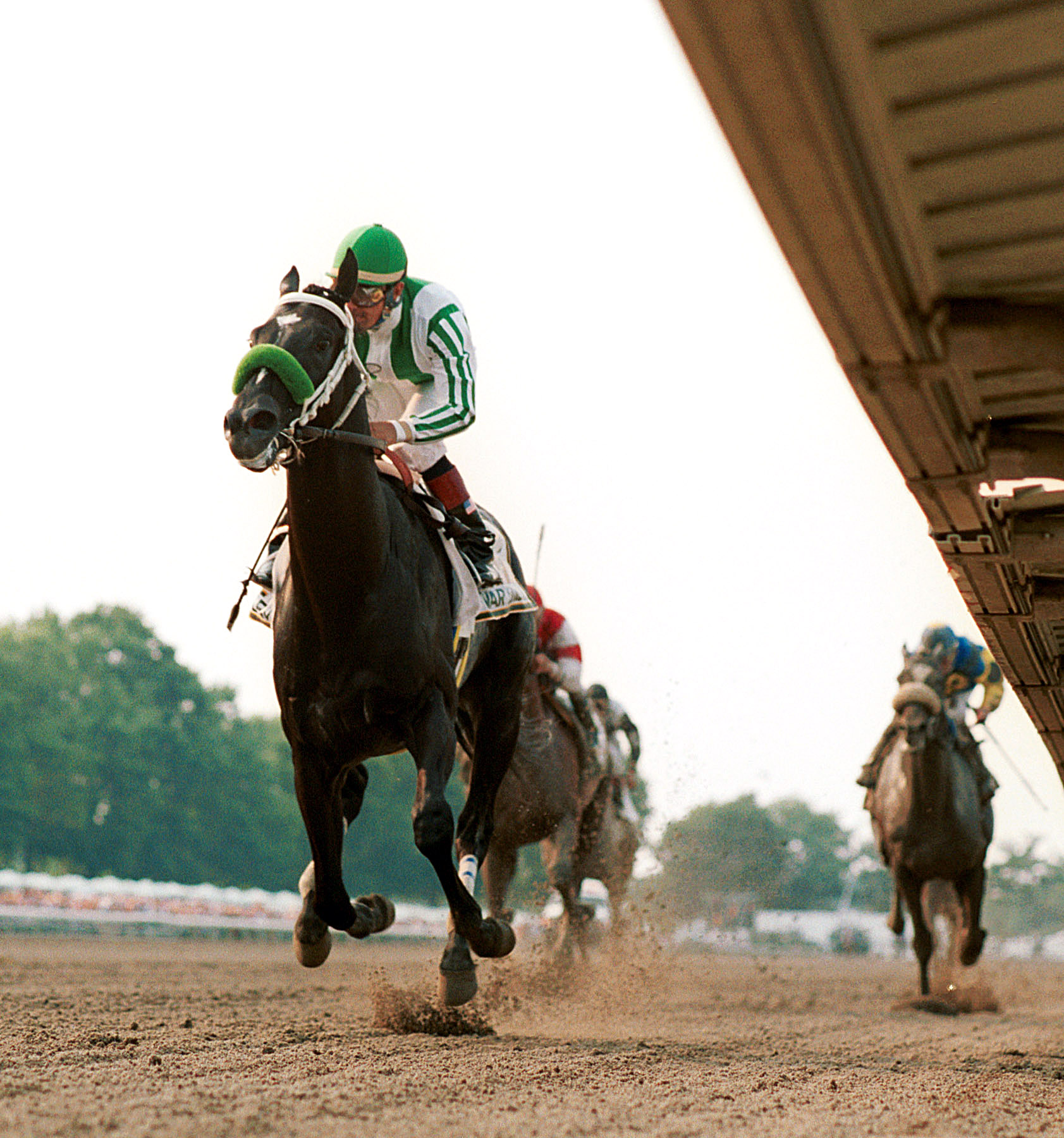 War Emblem wins the 2002 Haskell