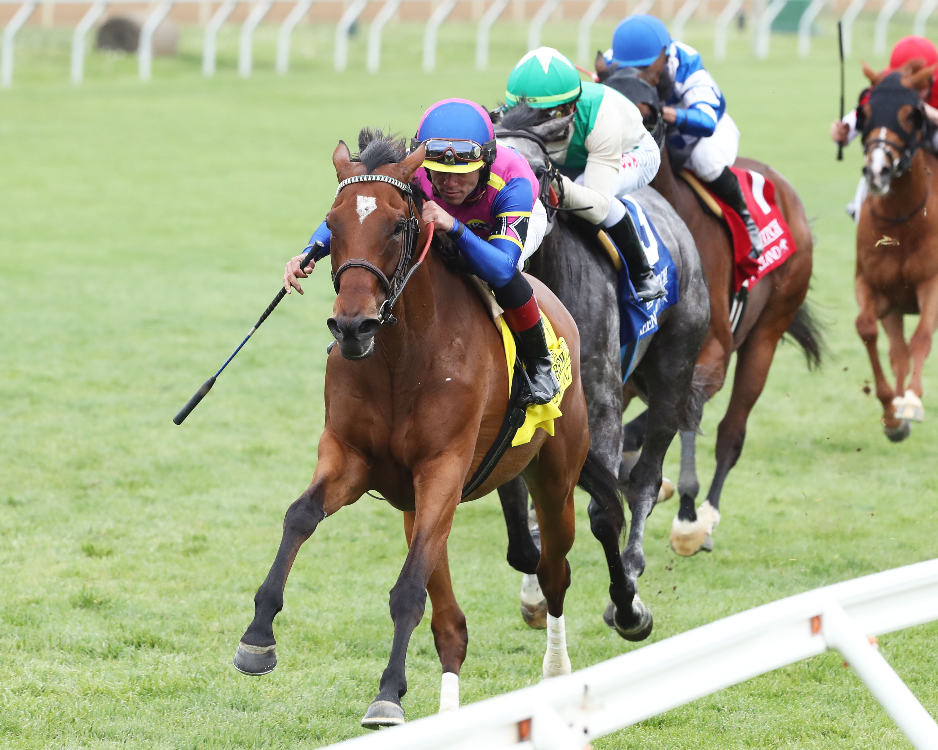 War Like Goddess wins the Bewitch Stakes.04.29.2022