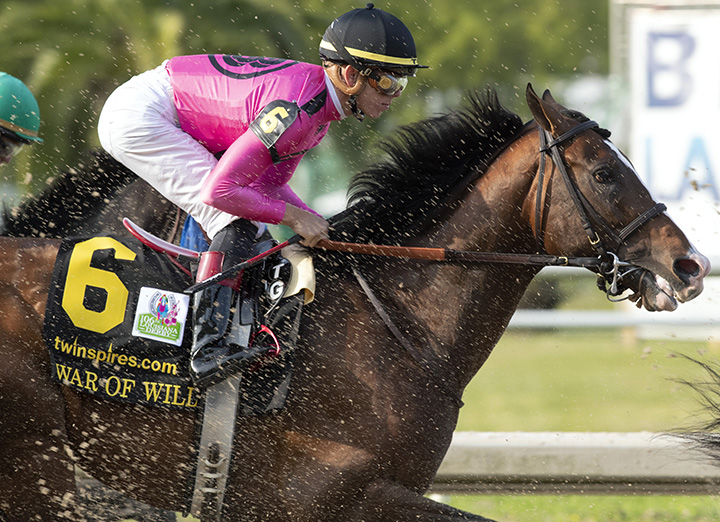 War of Will finishes ninth in the Louisiana Derby