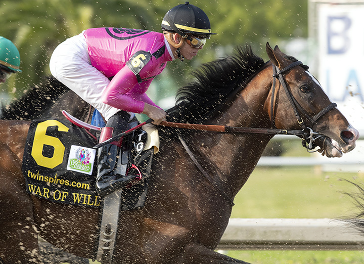 War of Will finishes ninth in the Louisiana Derby