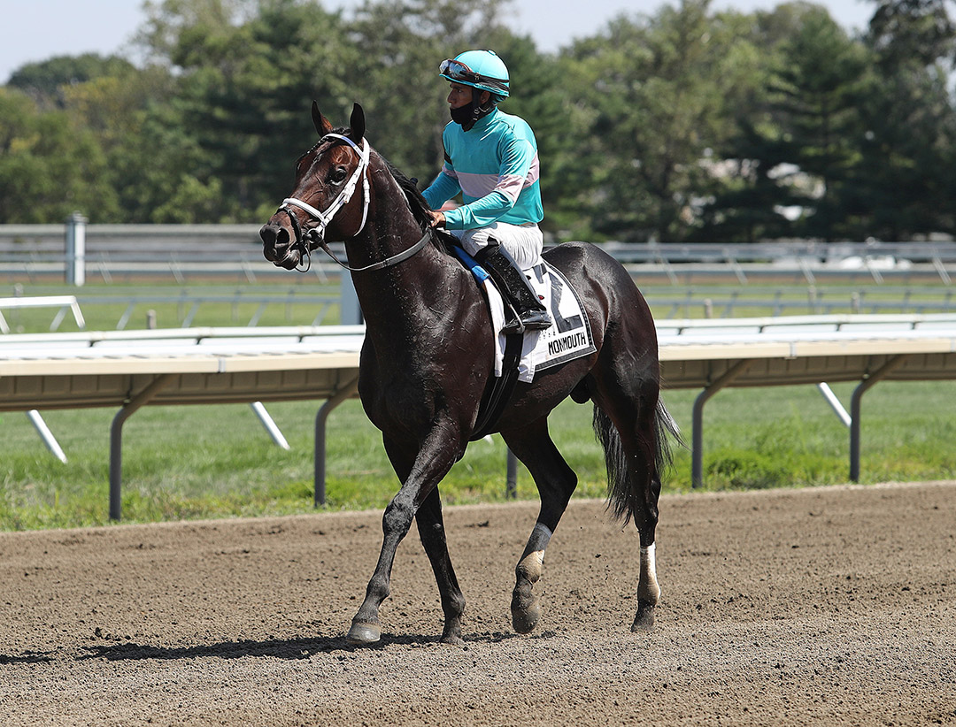 Warrior's Charge at Monmouth Park in August 2020