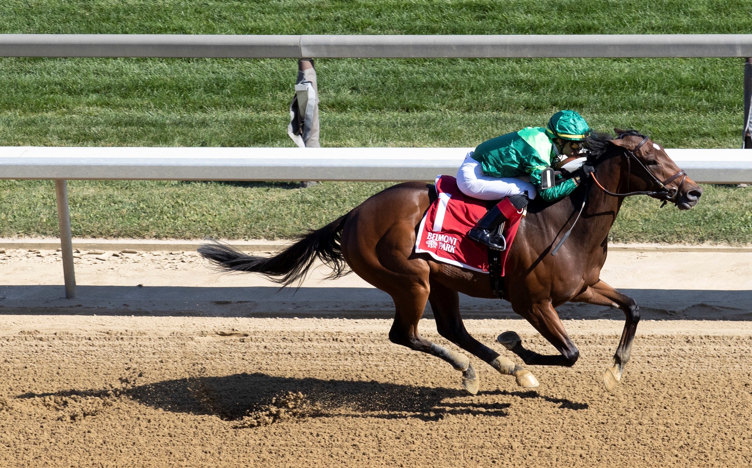 Watasha wins maiden race at AQU Oct 9 2022