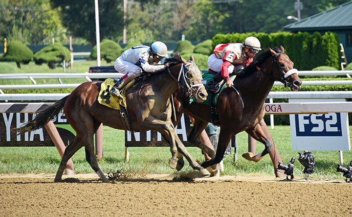 Weather Wiz wins a Sept. 1 allowance race