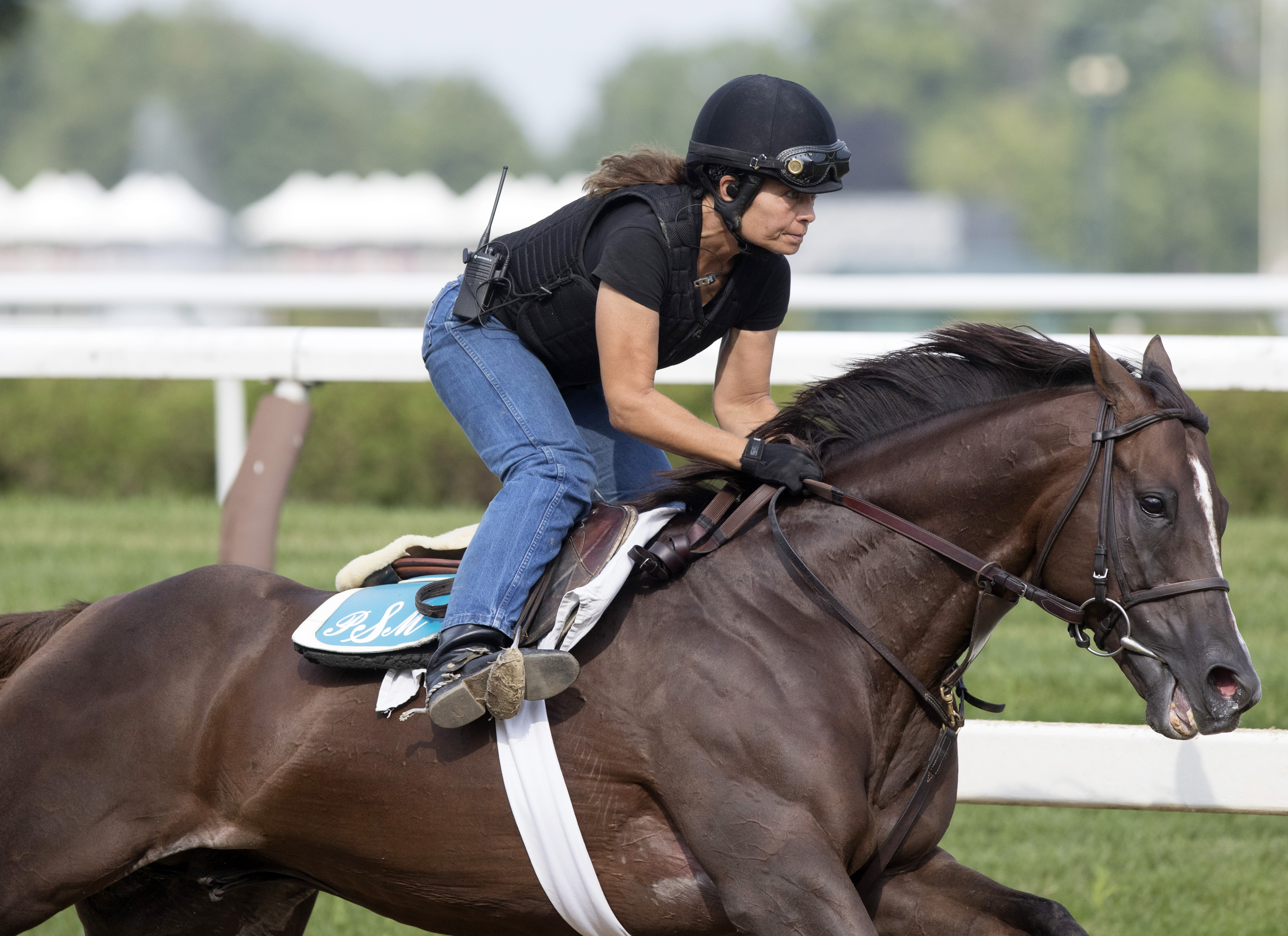 Weekend Hideaway trains at Saratoga in July