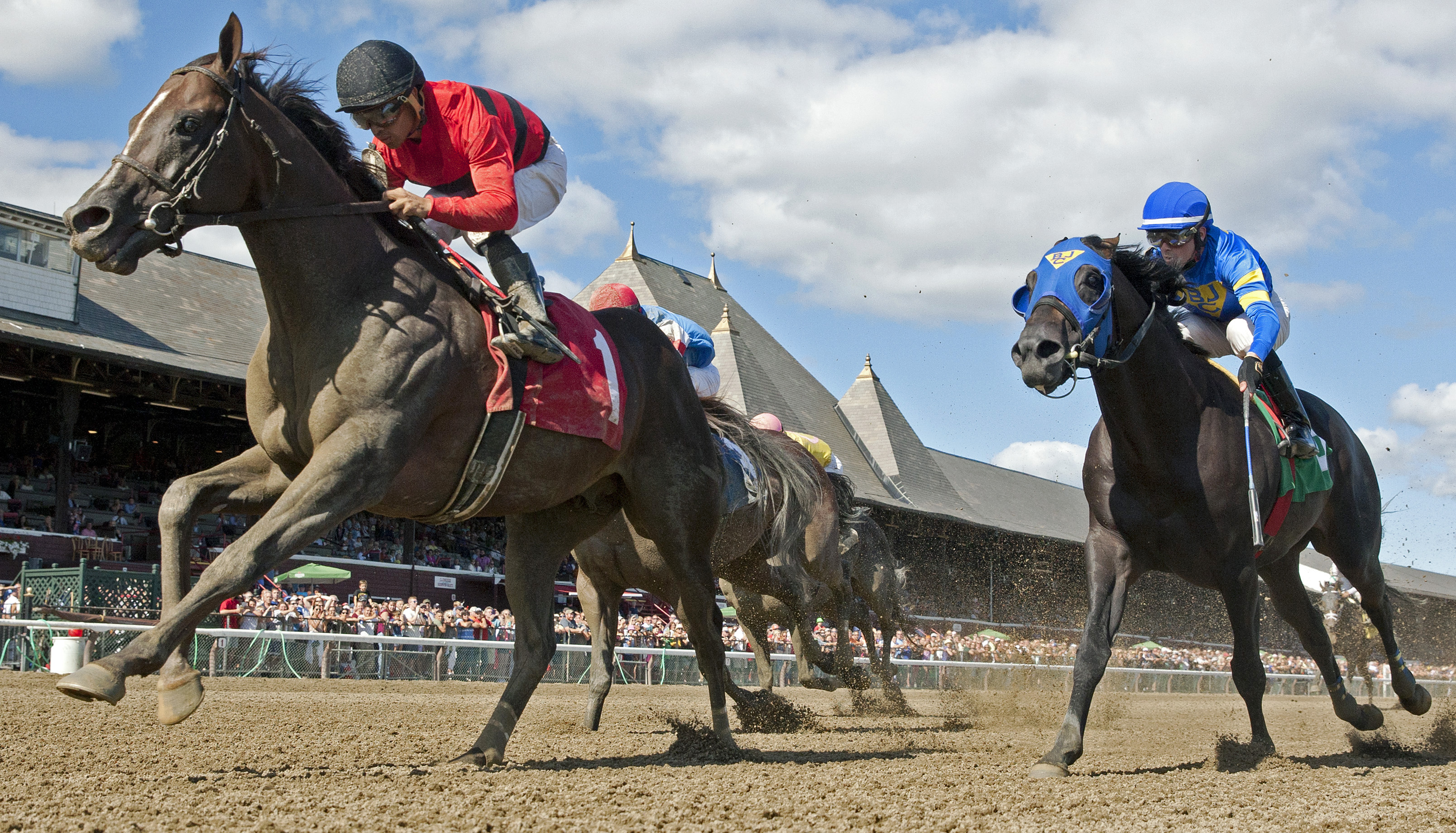 Weekend Hideaway wins an Aug. 22 allowance race
