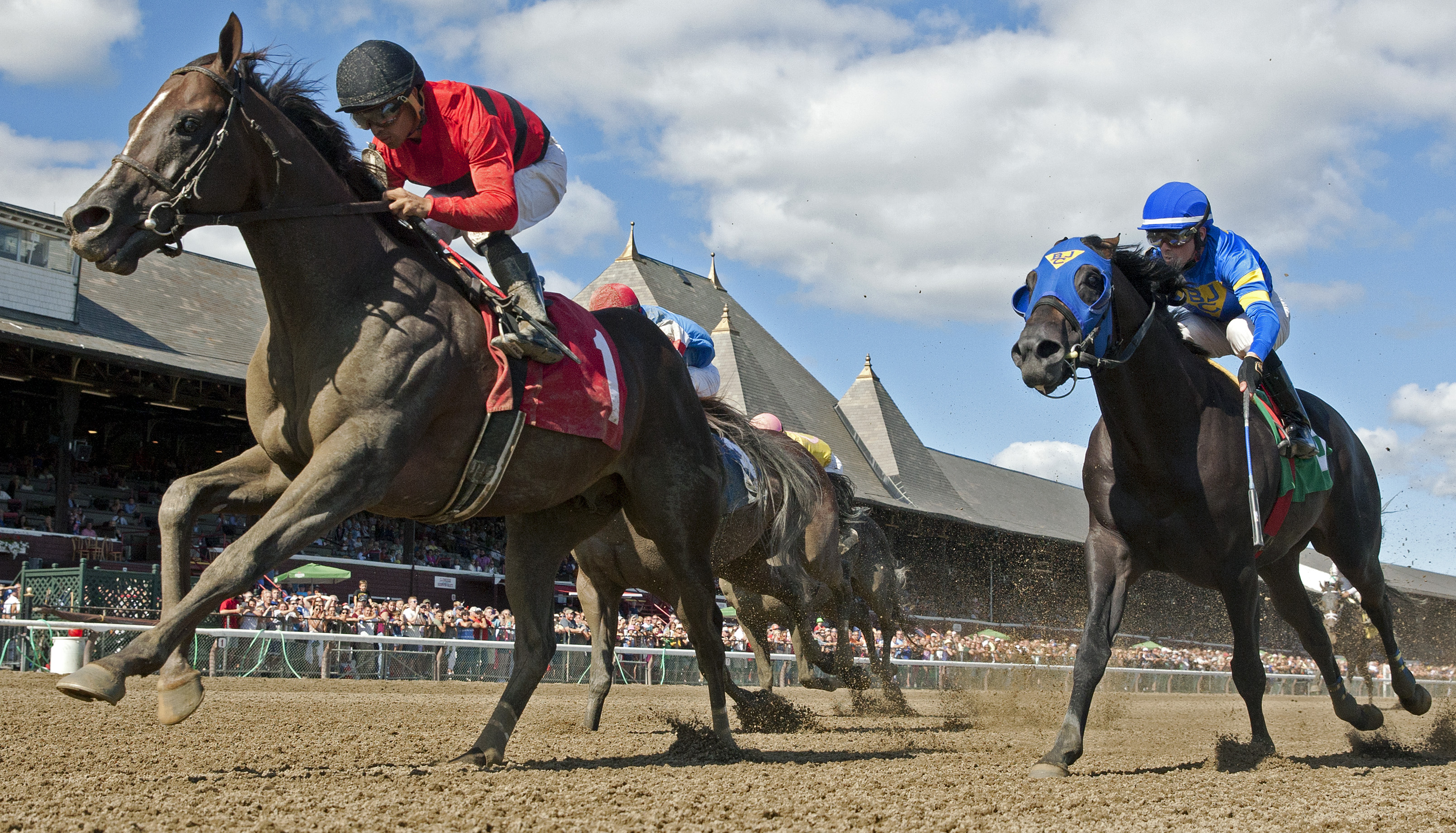 Weekend Hideaway wins an Aug. 22 allowance race
