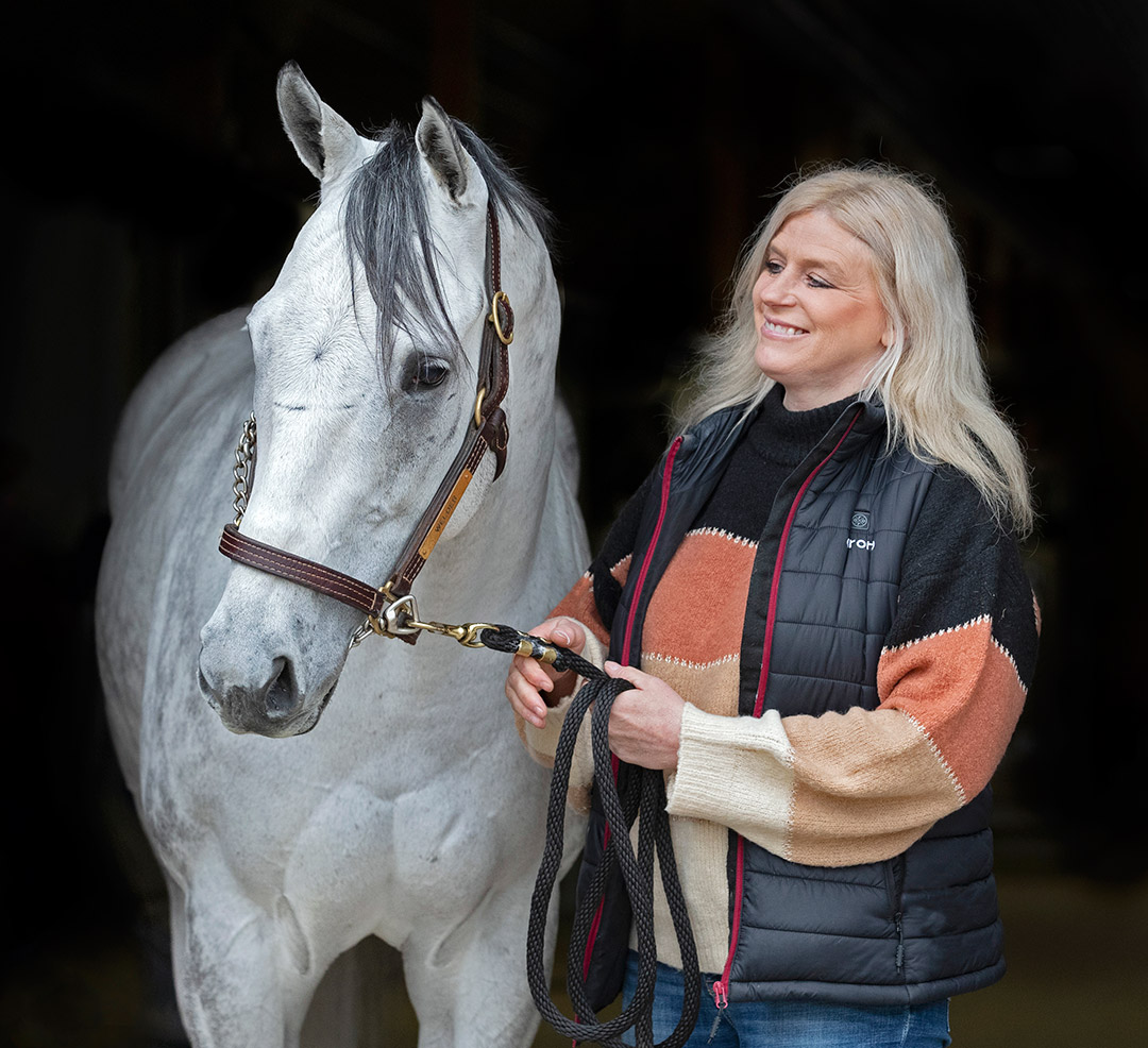 Welder with Teri Luneack in Oklahoma in March 2021