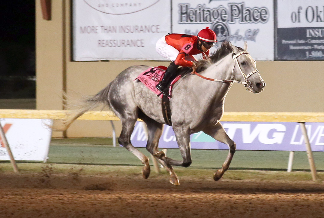Welder wins the 2019 Oklahoma Classic Sprint at Remington Park