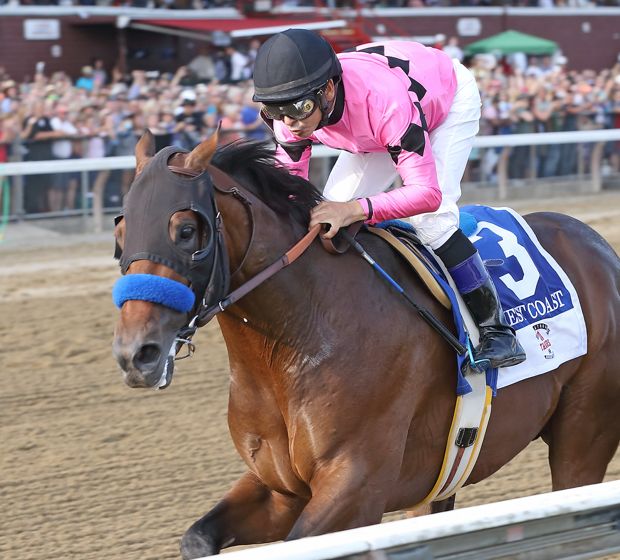 West Coast wins Travers 8.26.17