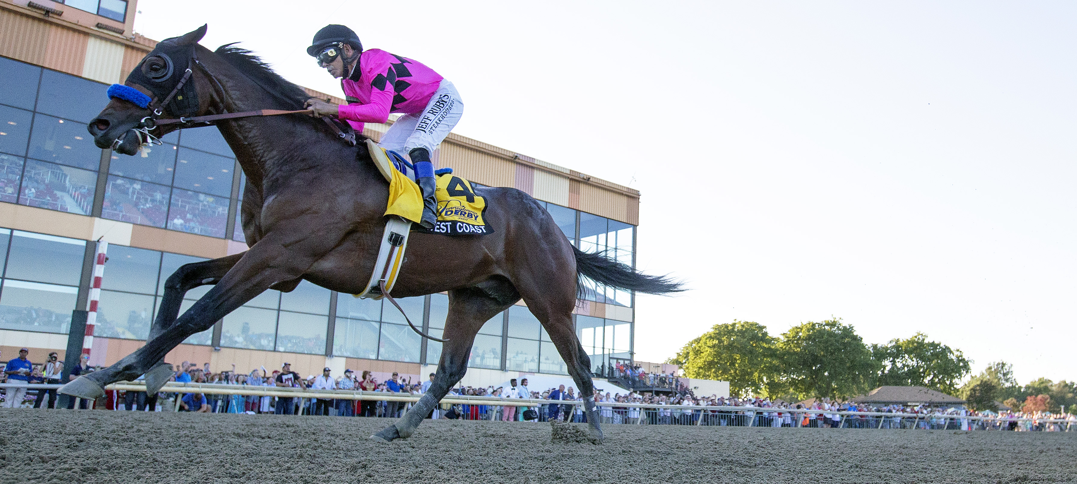 West Coast wins the 2017 Pennsylvania Derby