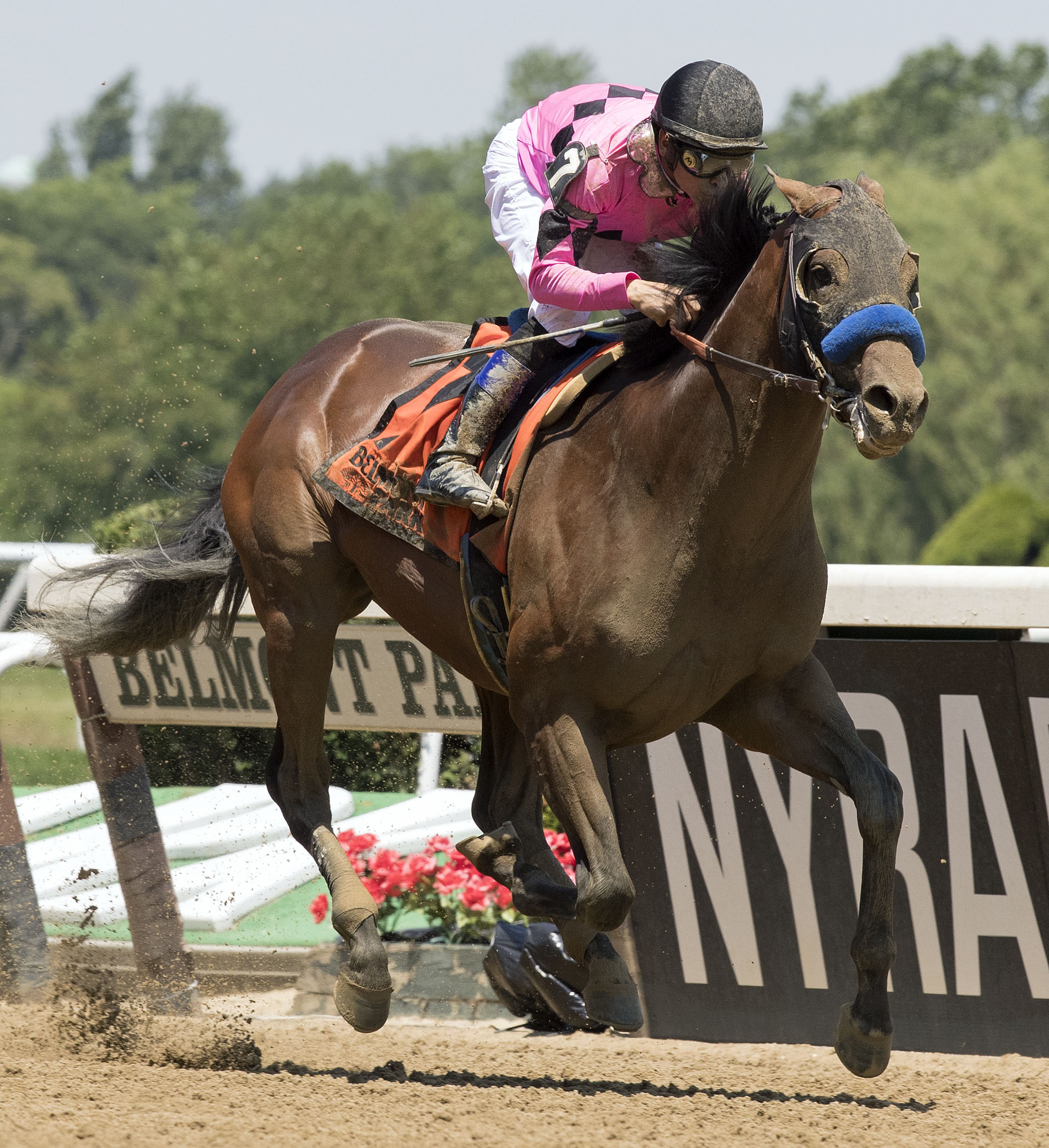 West Coast wins the Easy Goer Stakes