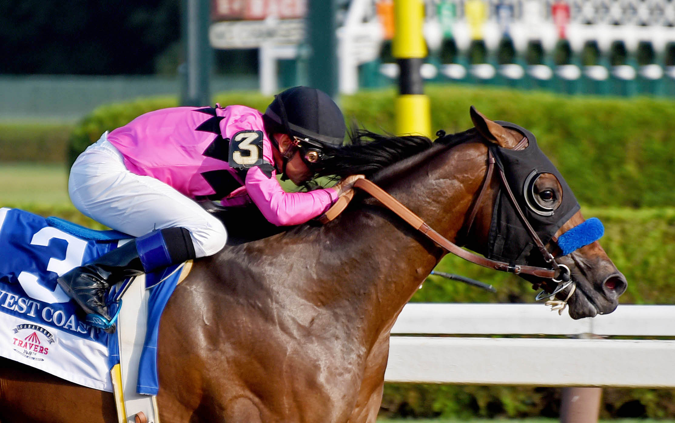 West Coast wins the 2017 Travers