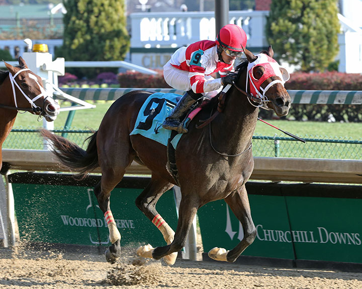 Whoa Nellie wins a Nov. 22 maiden race
