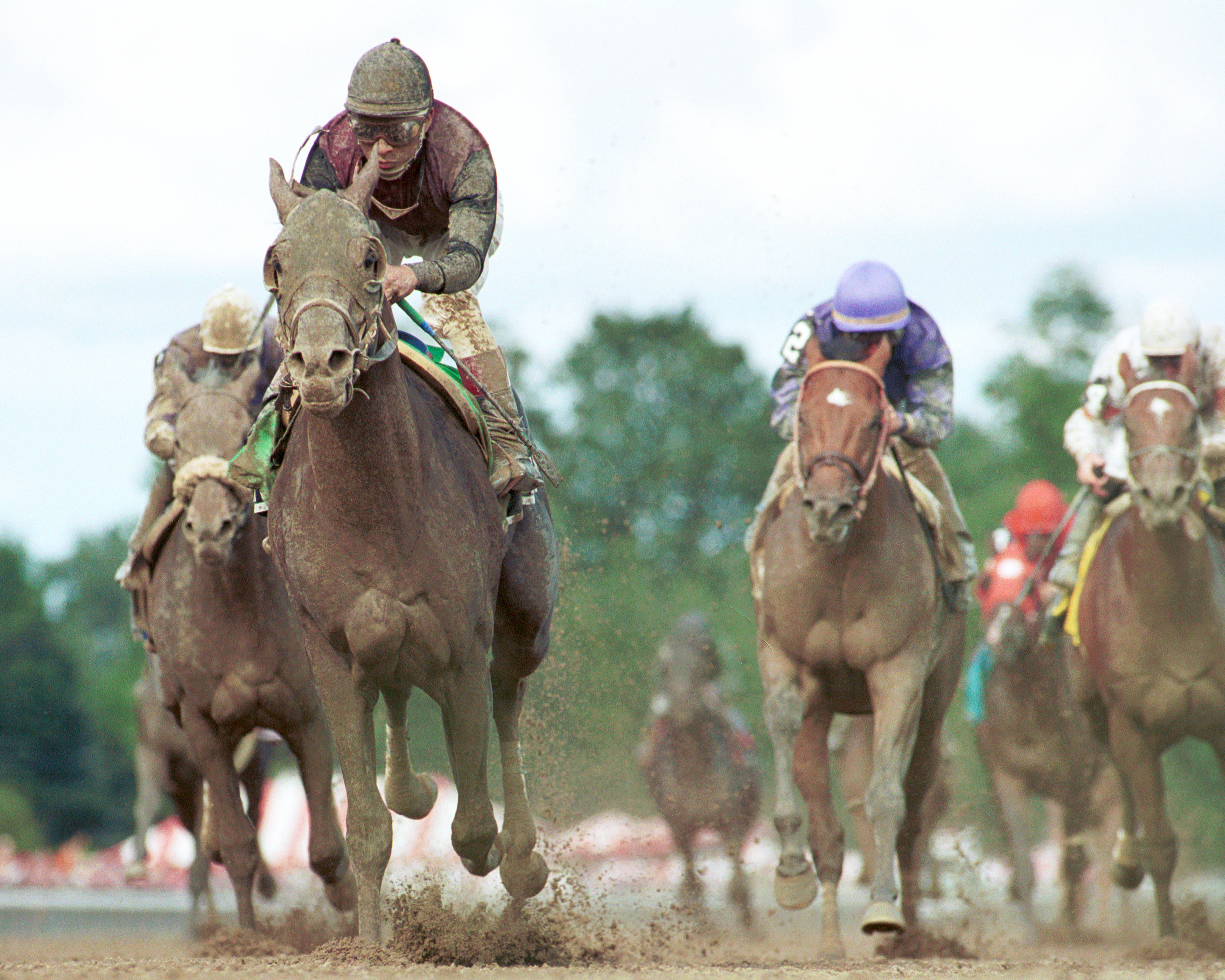 Whywhywhy wins the 2002 Sanford Stakes