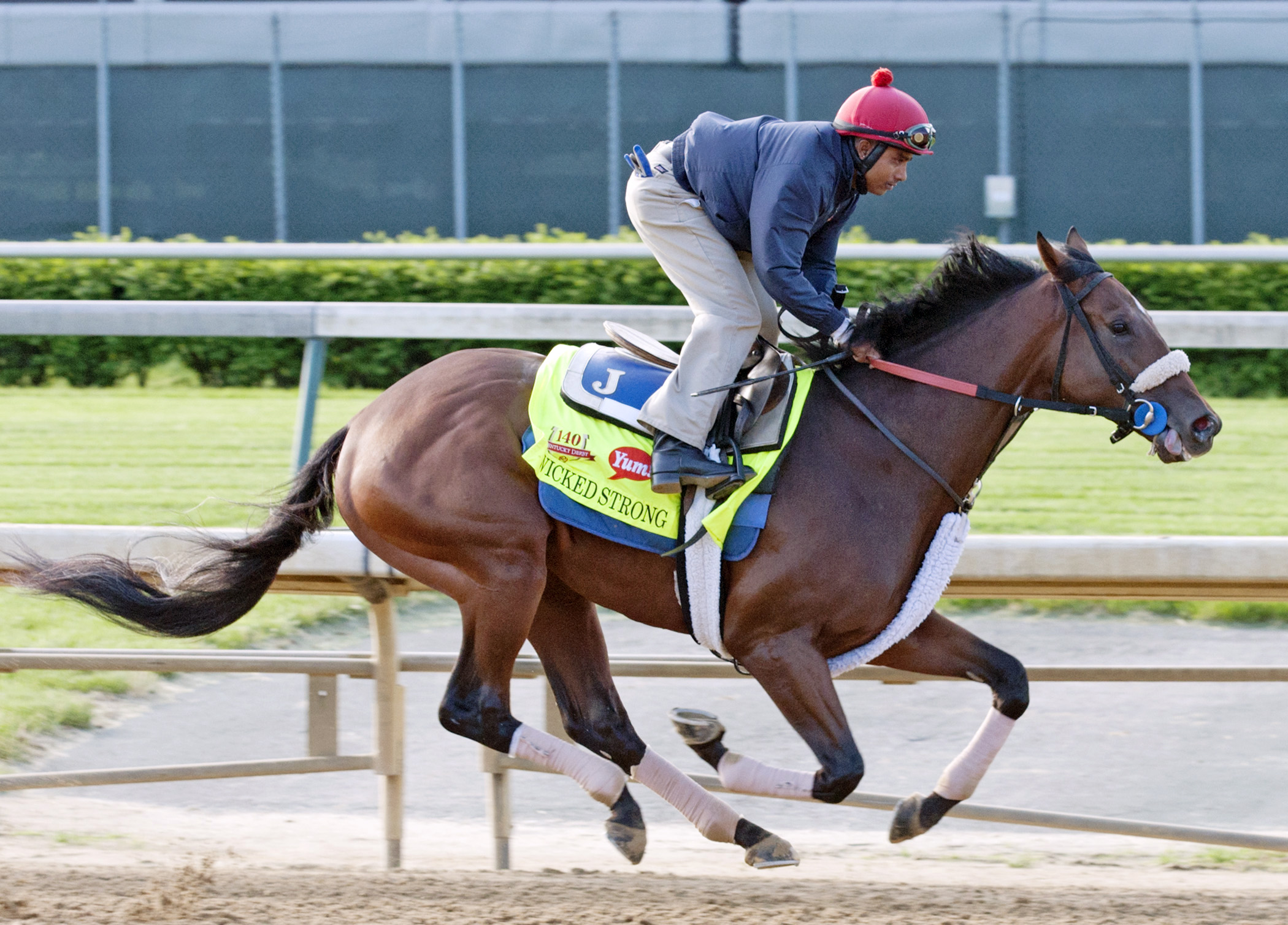 Wicked Strong blows out at Churchill on May 1