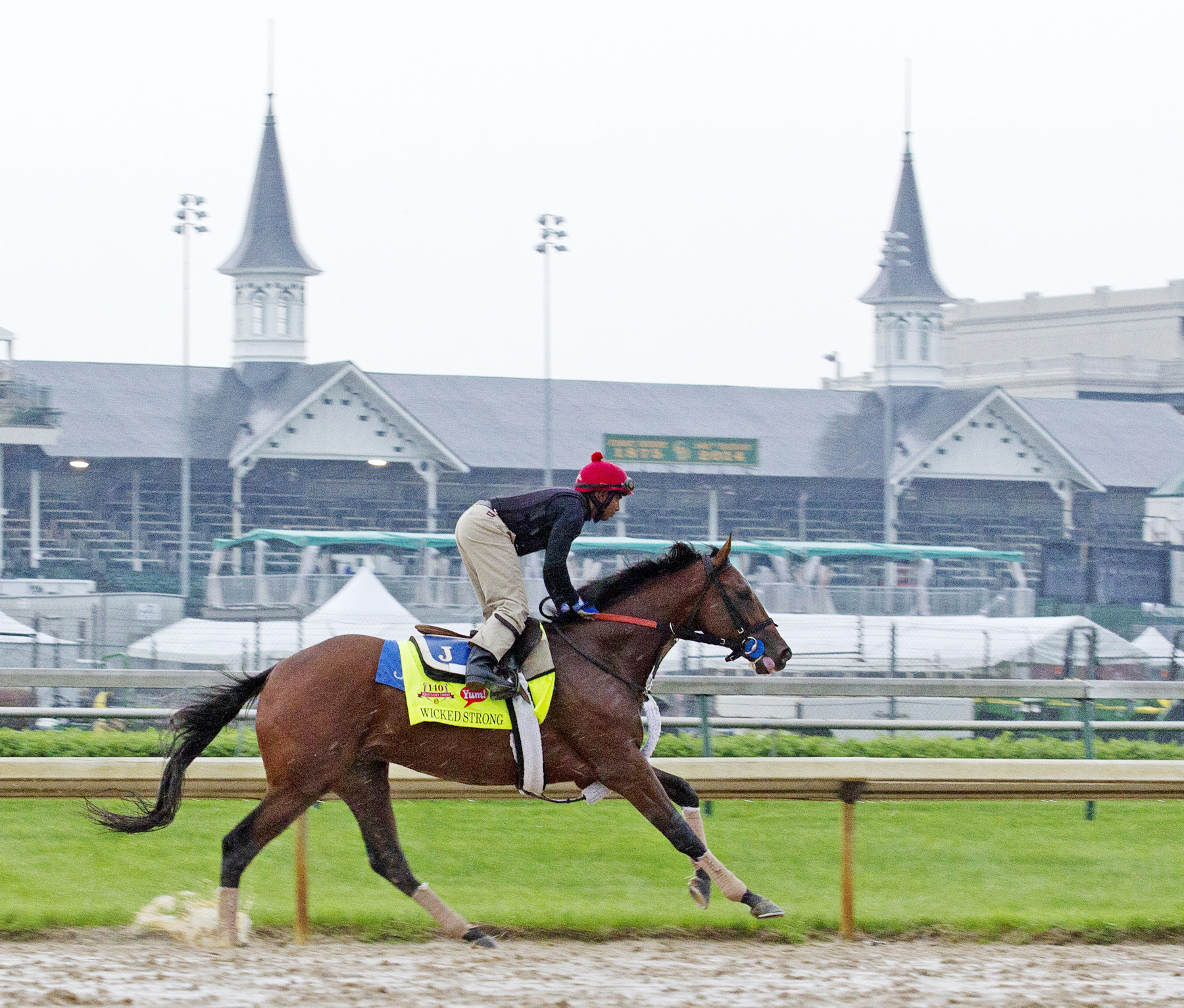 Wicked Strong at Churchill Downs
