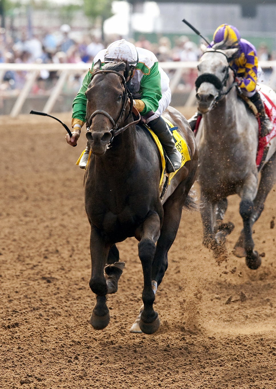 Wild Dude wins the Bing Crosby