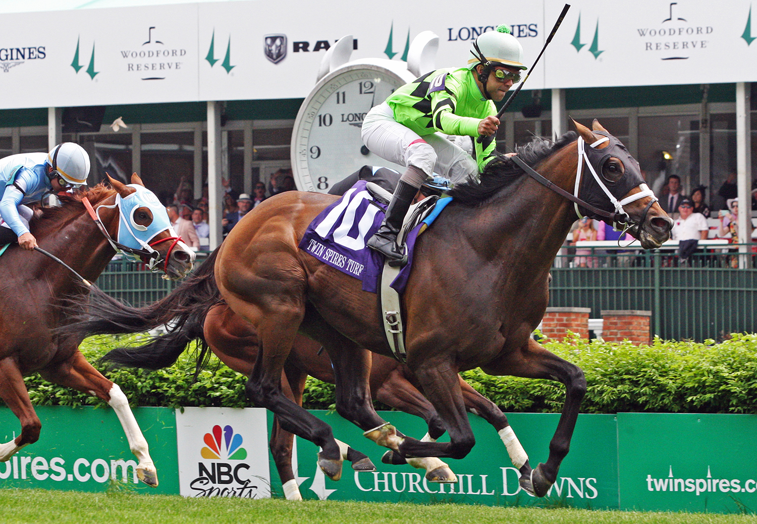 Will Call wins the 2018 Twin Spires Turf