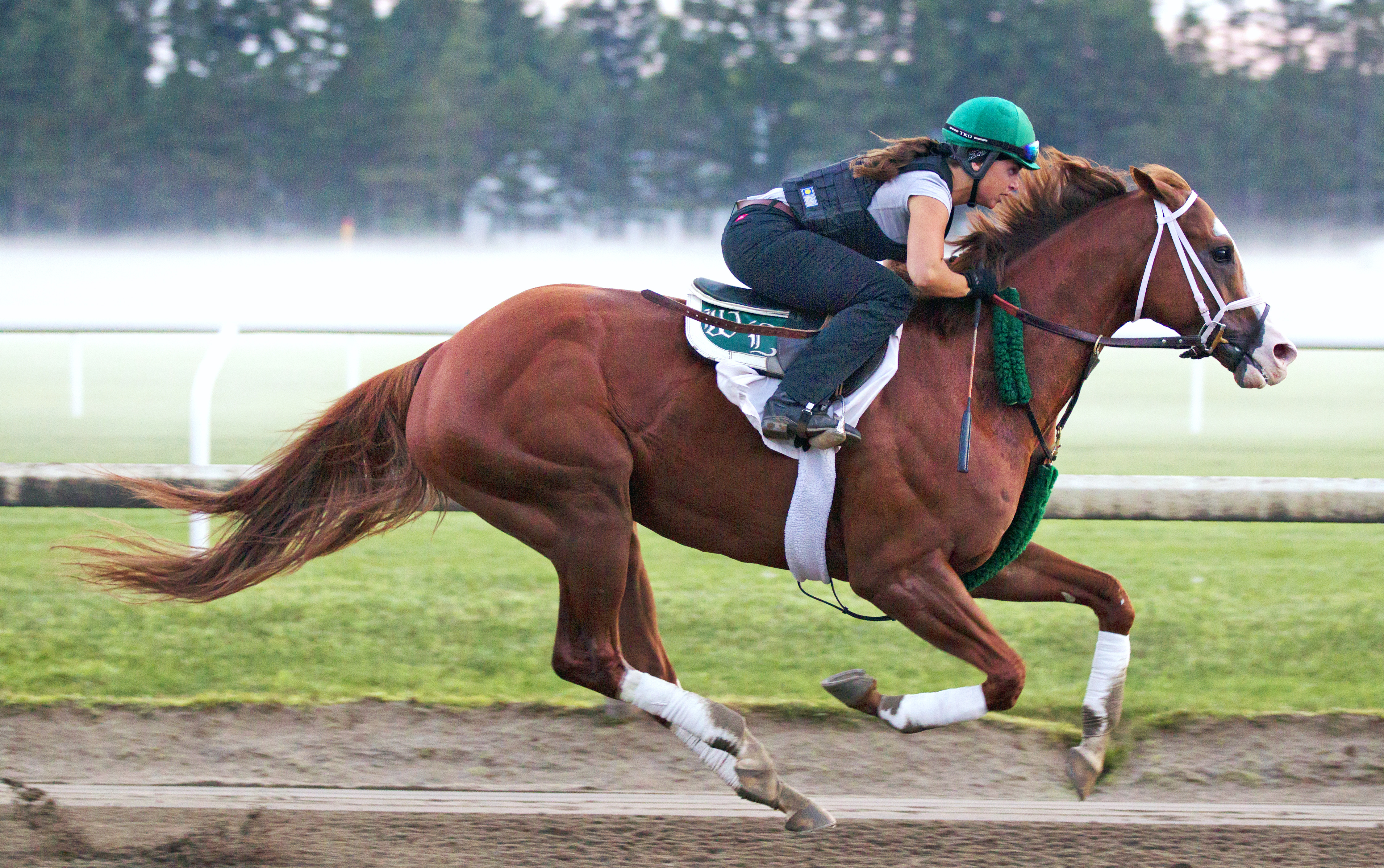 Will Take Charge trains at Saratoga on July 21