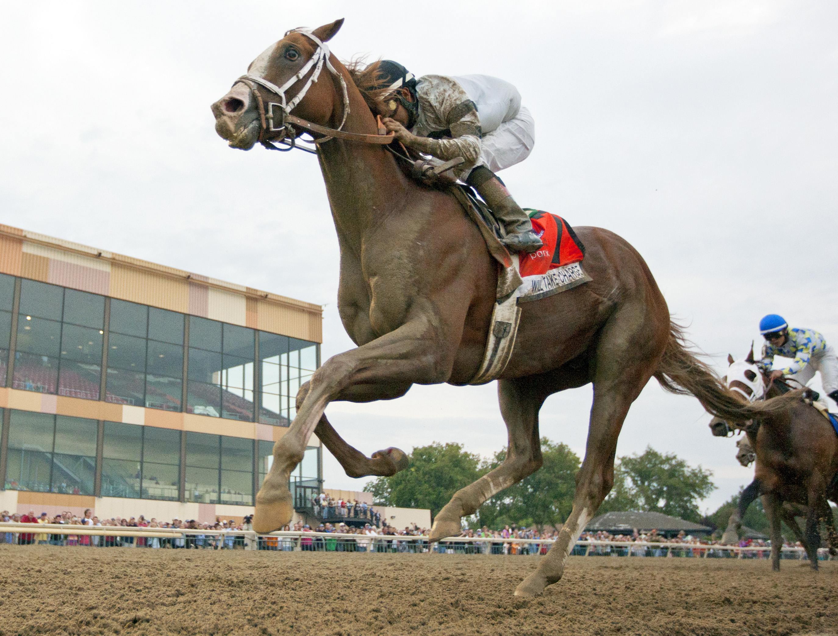 Will Take Charge wins the Pennsylvania Derby