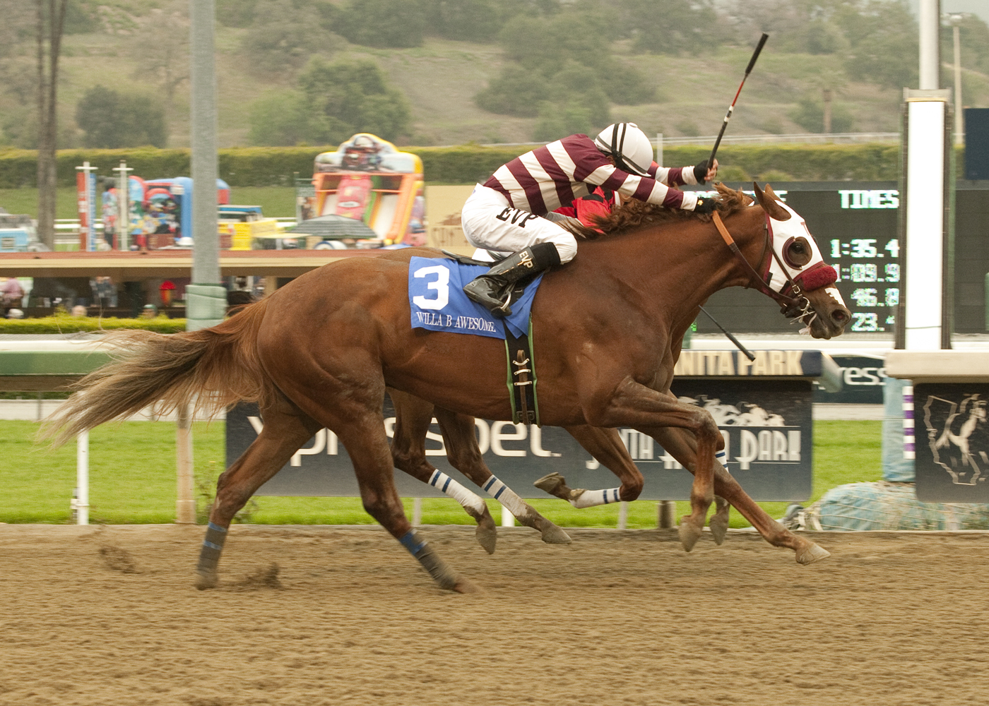 Willa B Awesome/Santa Anita Oaks