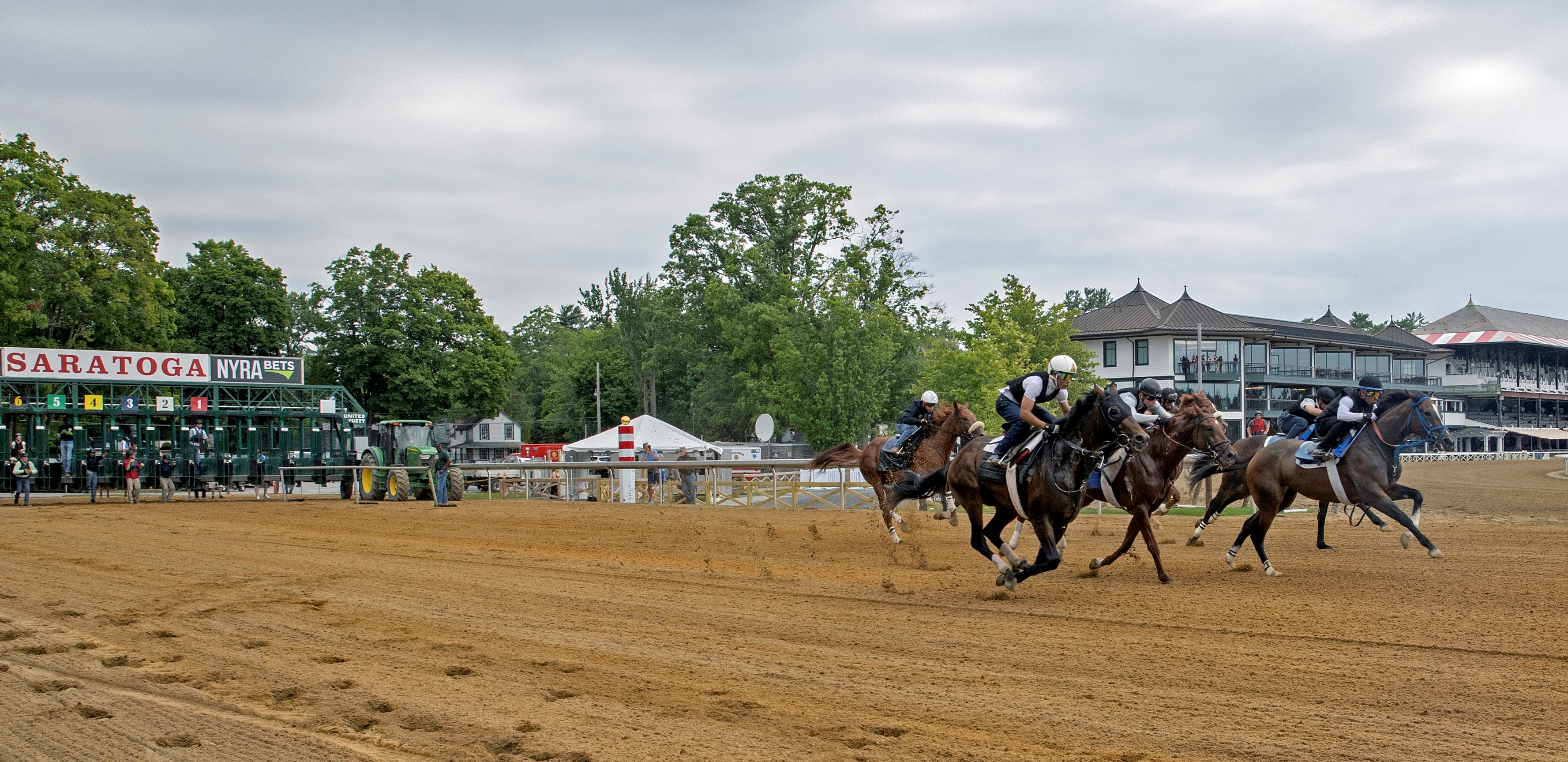 Wilson chute trial run at Saratoga on July 12 2022