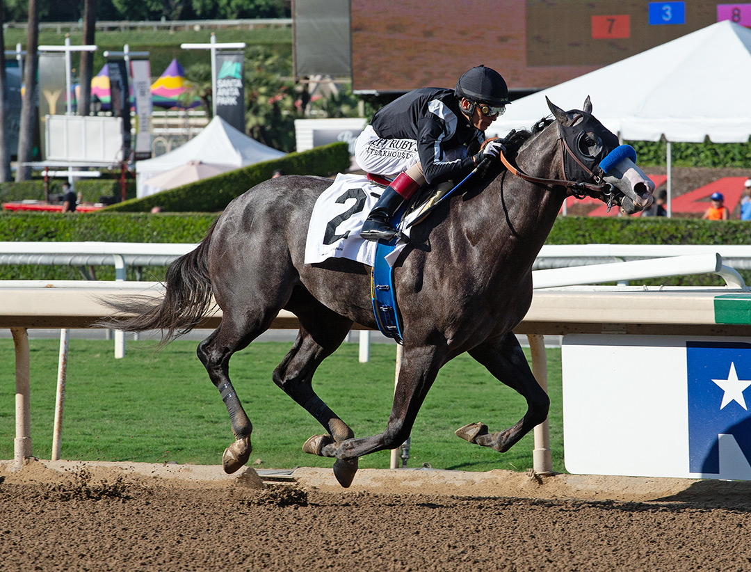 Winning Map wins an Oct. 3 maiden race at Santa Anita Park