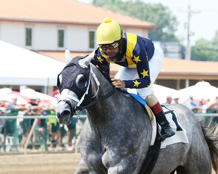 Winnipesaukee wins an Aug. 18 maiden race at Ellis Park