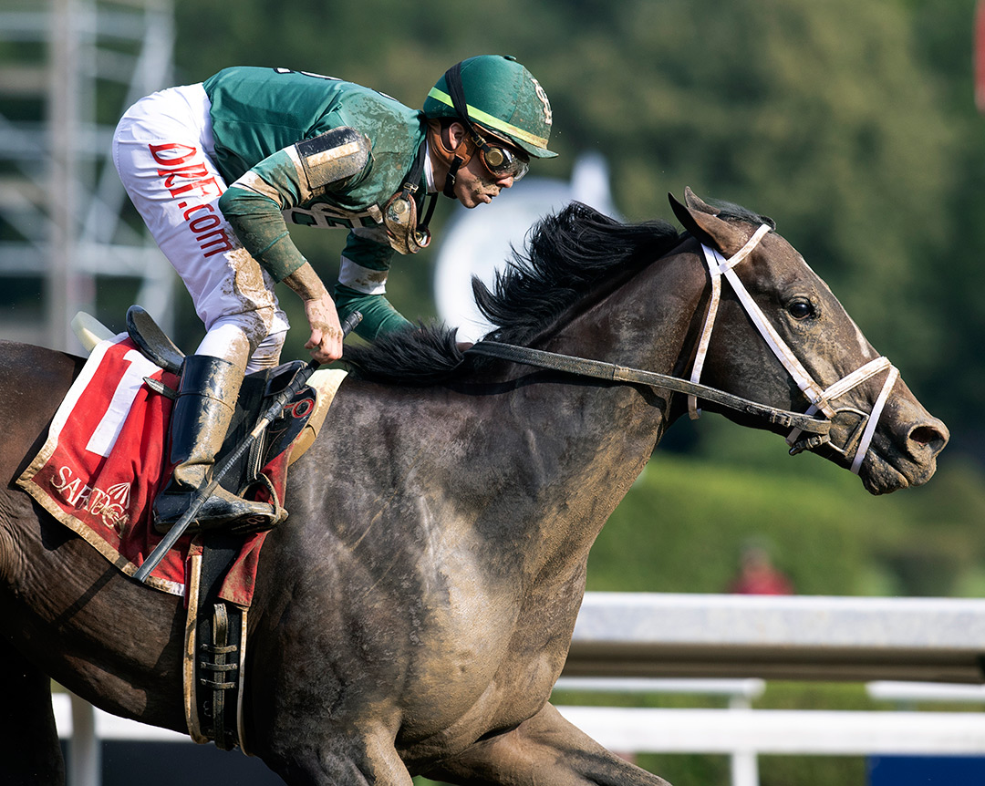 Wit wins the 2021 Sanford Stakes at Saratoga Race Course