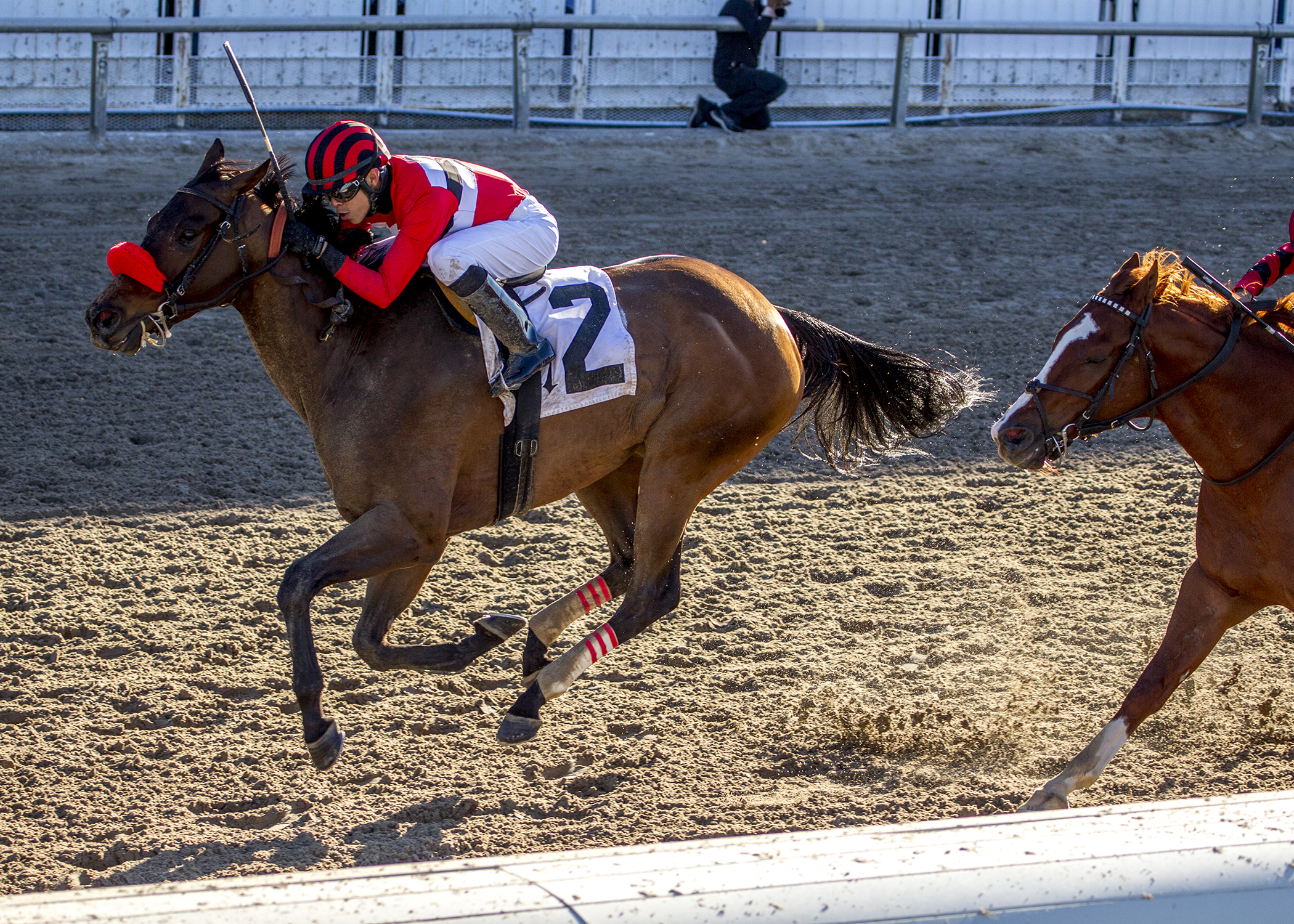 Wynn Time wins the 2018 Thanksgiving Handicap