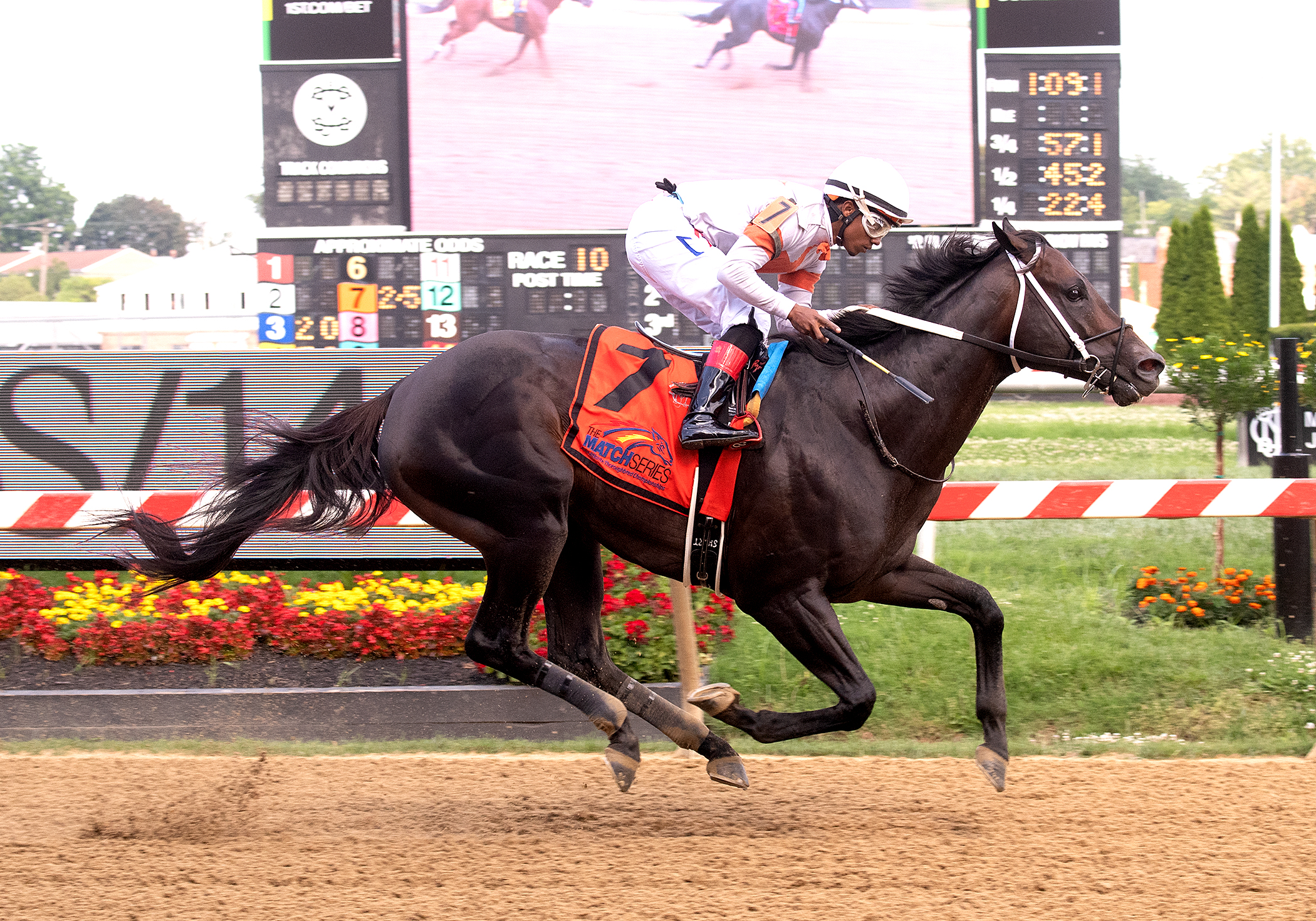 Yaupon wins Lite the Fuse Stakes 7-4-2021