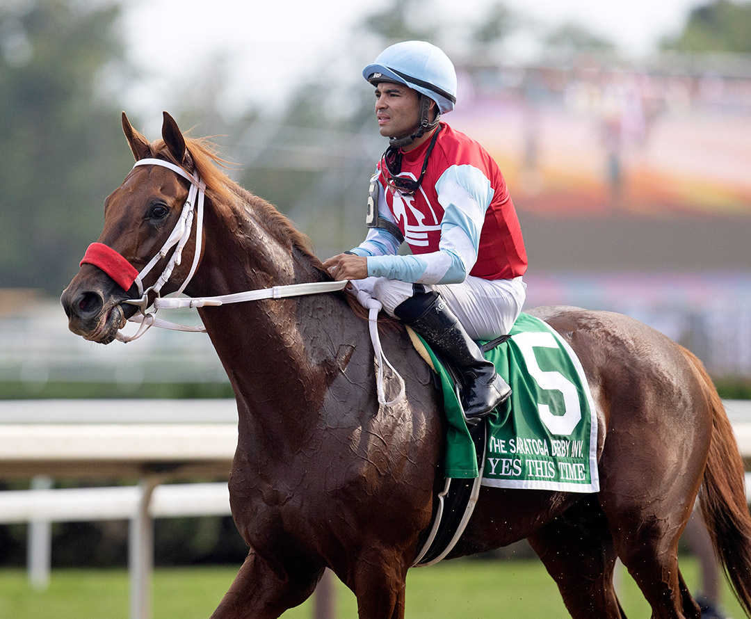 Yes This Time at the 2021 Saratoga Derby at Saratoga Race Course