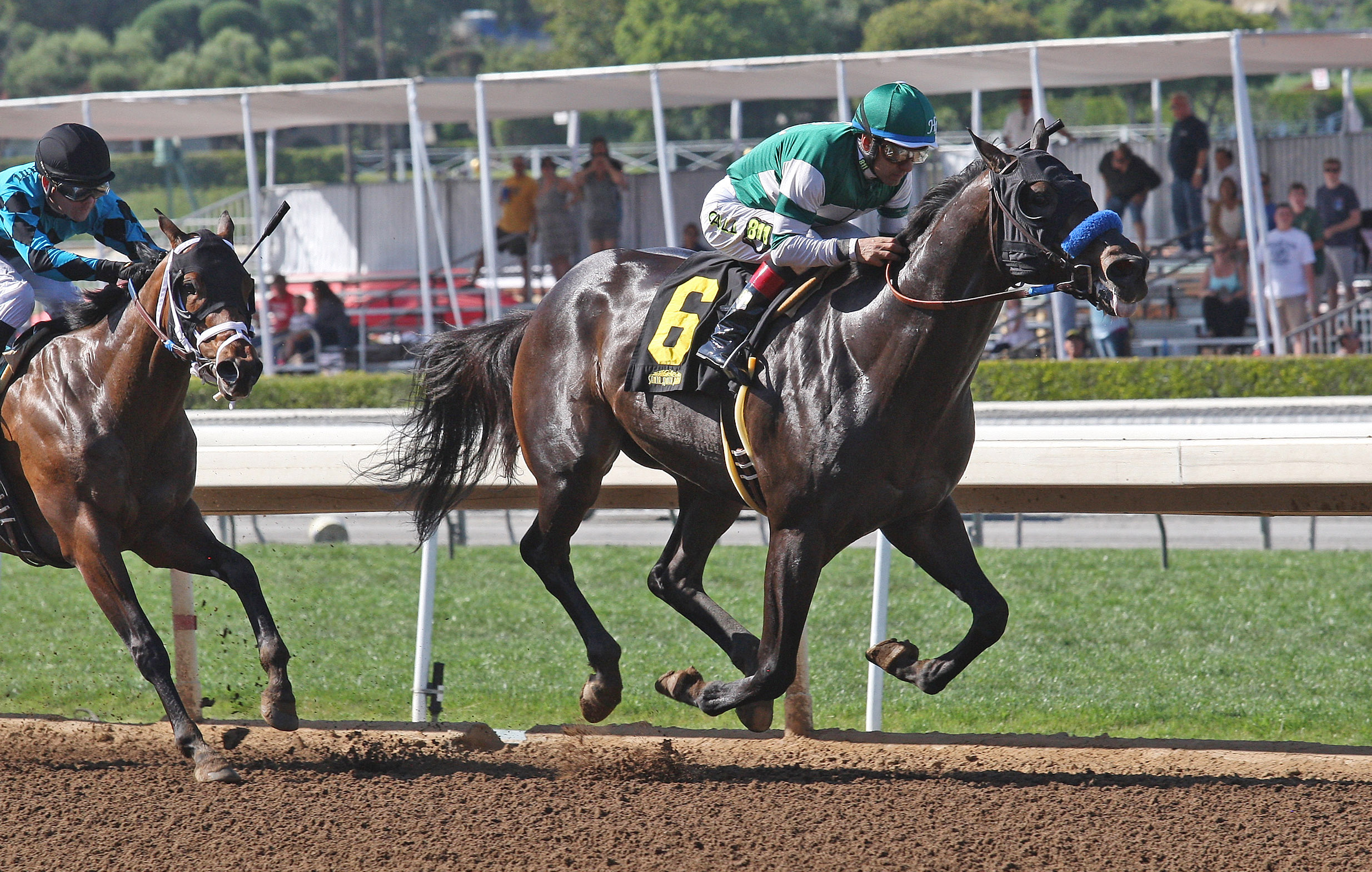 Yiannis wins the San Pedro Stakes
