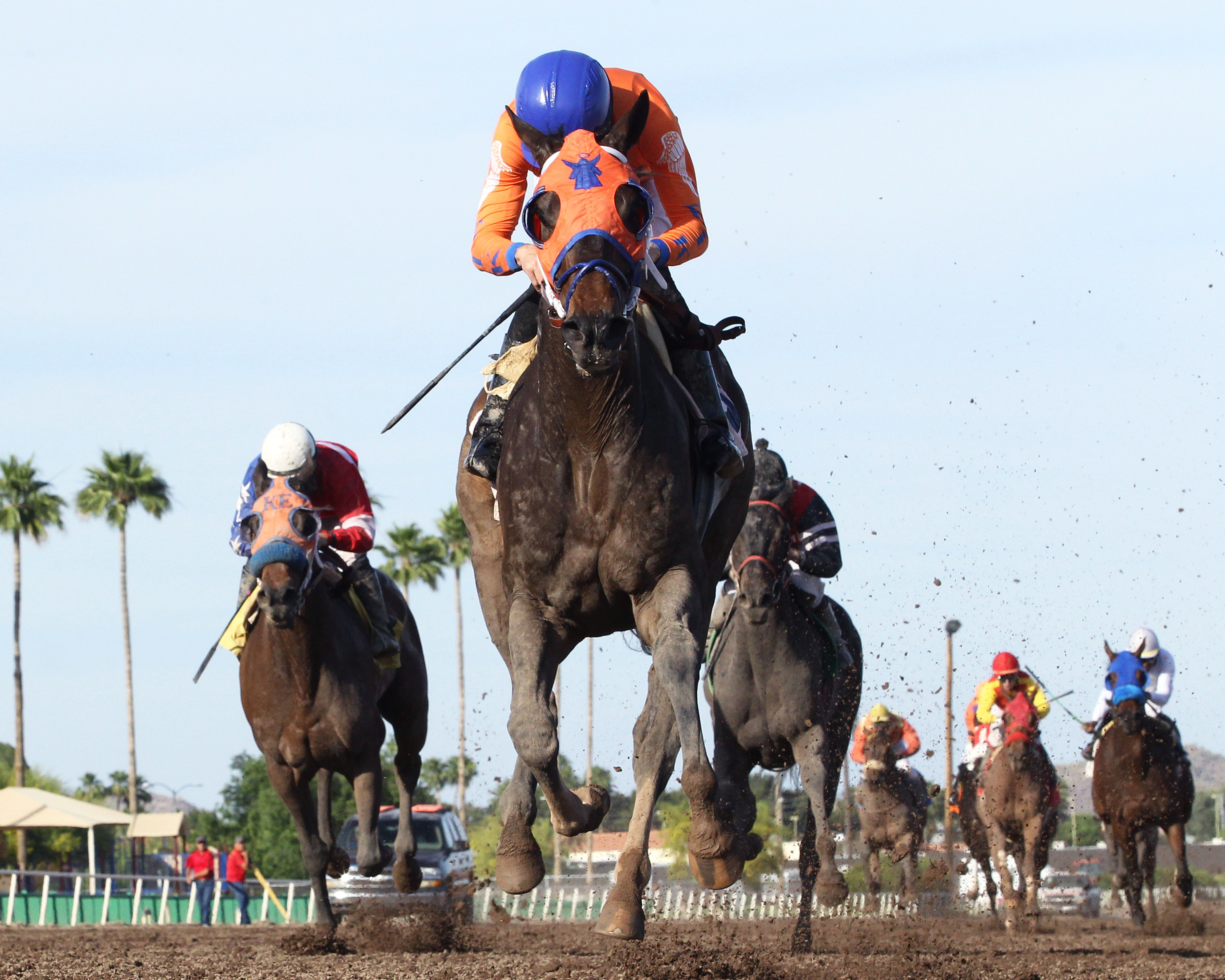Yo Y Me wins the Gene Fleming Breeders' Derby