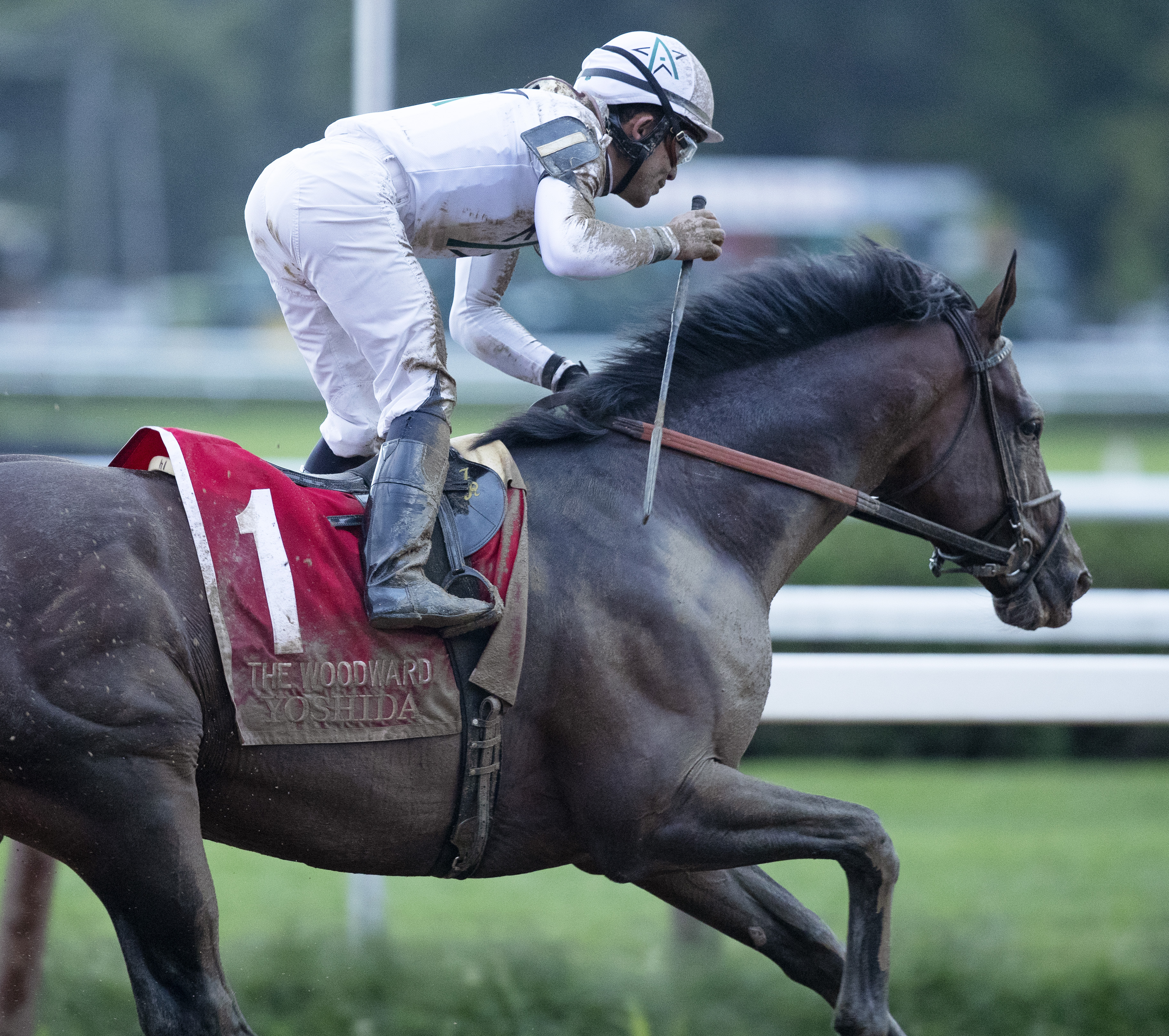 Yoshida wins the 2018 Woodward Stakes