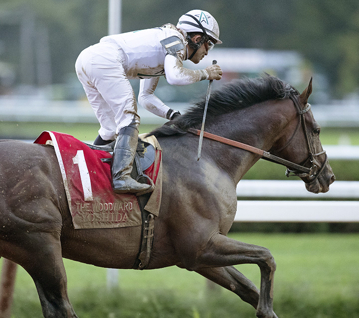 Yoshida wins the Woodward Stakes