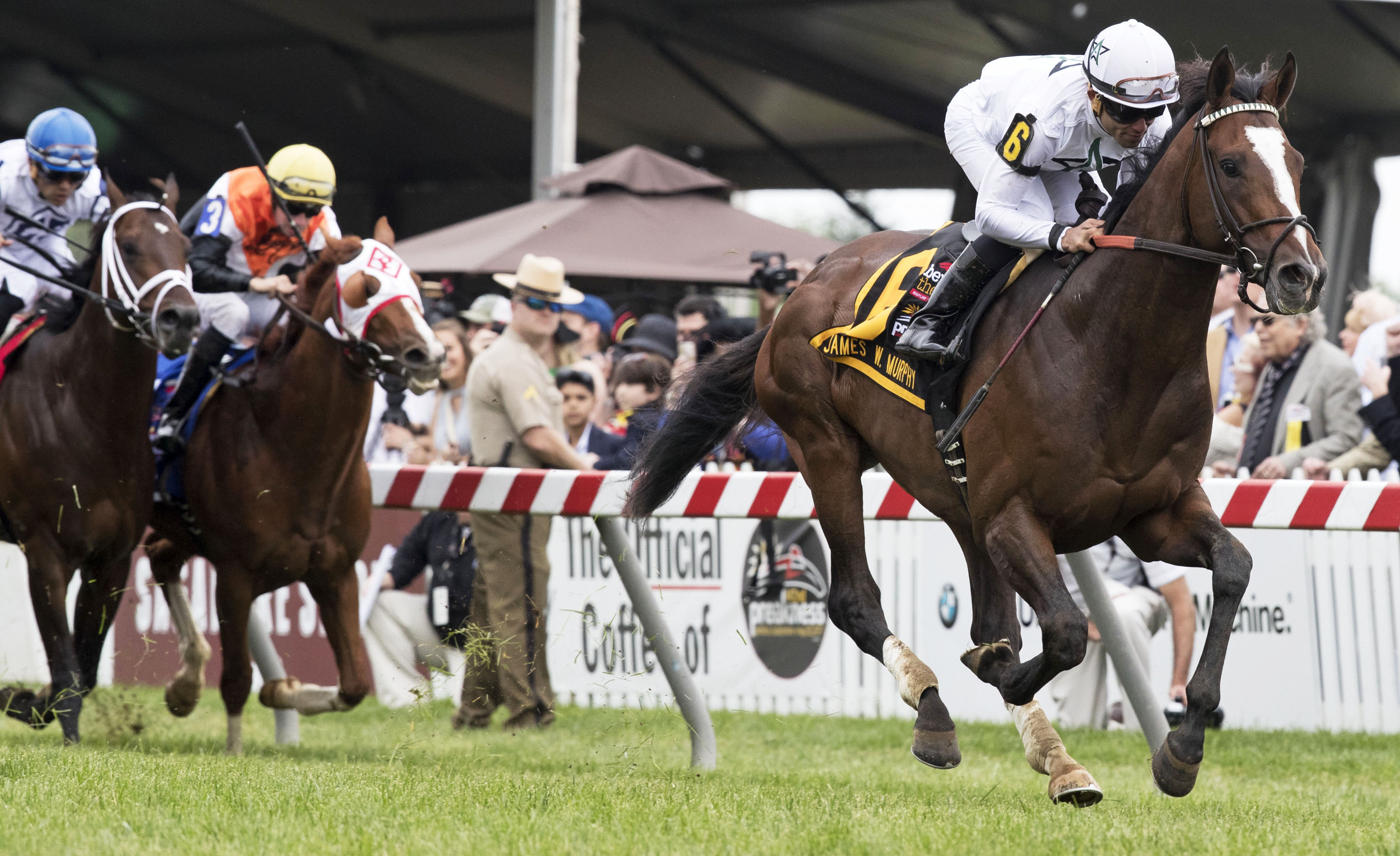 Yoshida wins the James W. Murphy Stakes