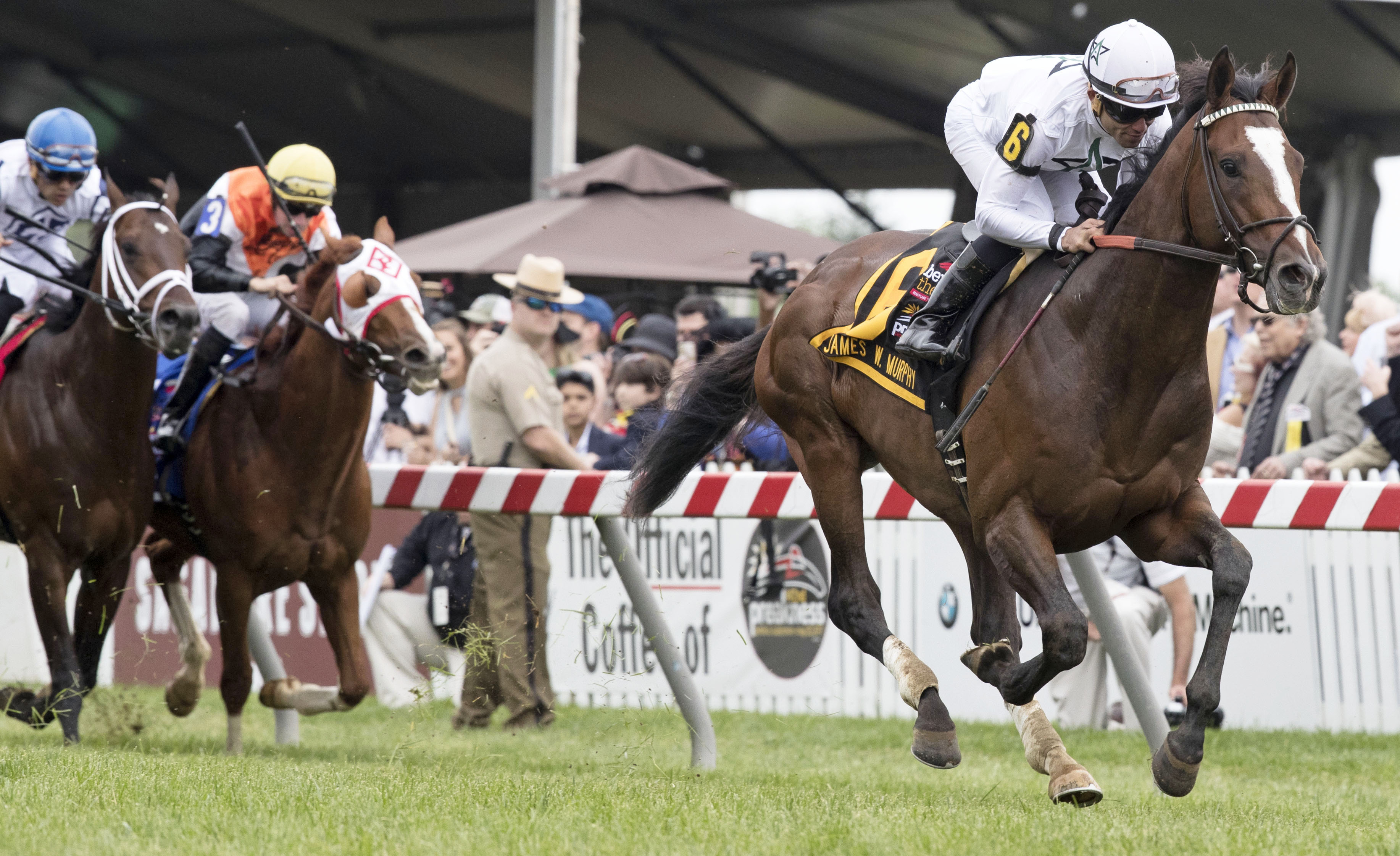 Yoshida wins the James W. Murphy Stakes