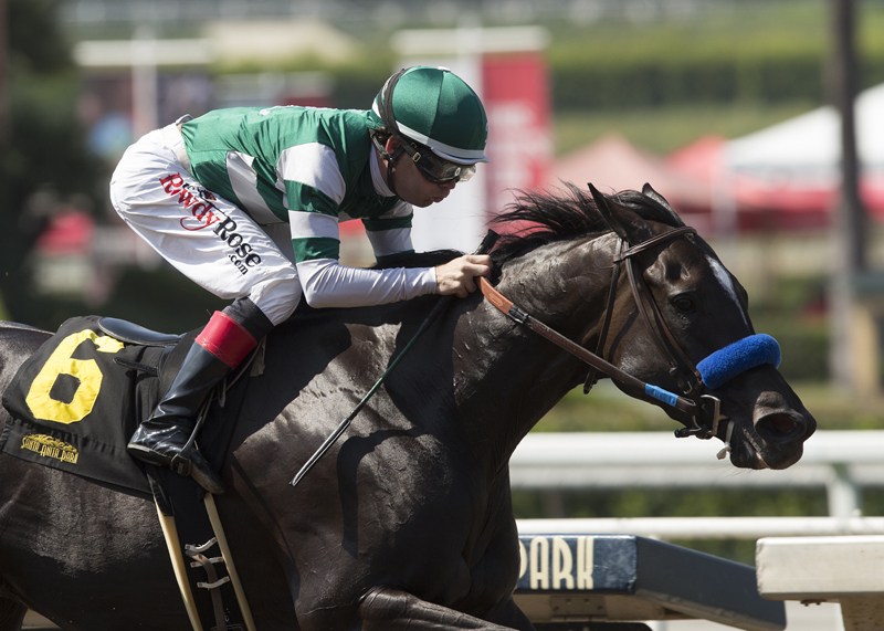 Yuvetsi wins the 2018 Santa Lucia Stakes
