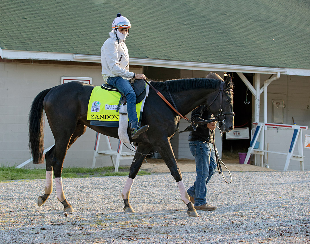Zandon at Churchill Downs on April 27