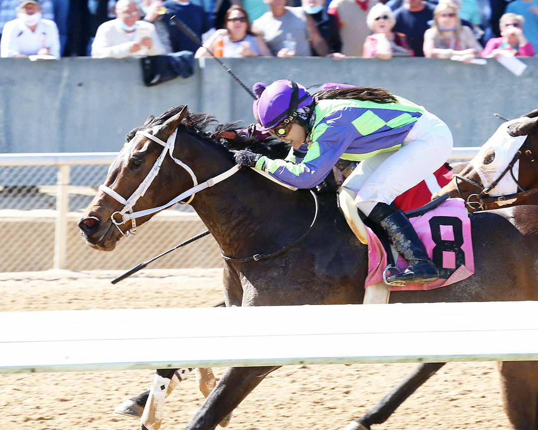 Zanshoes wins a March 26 conditional allowance at Oaklawn