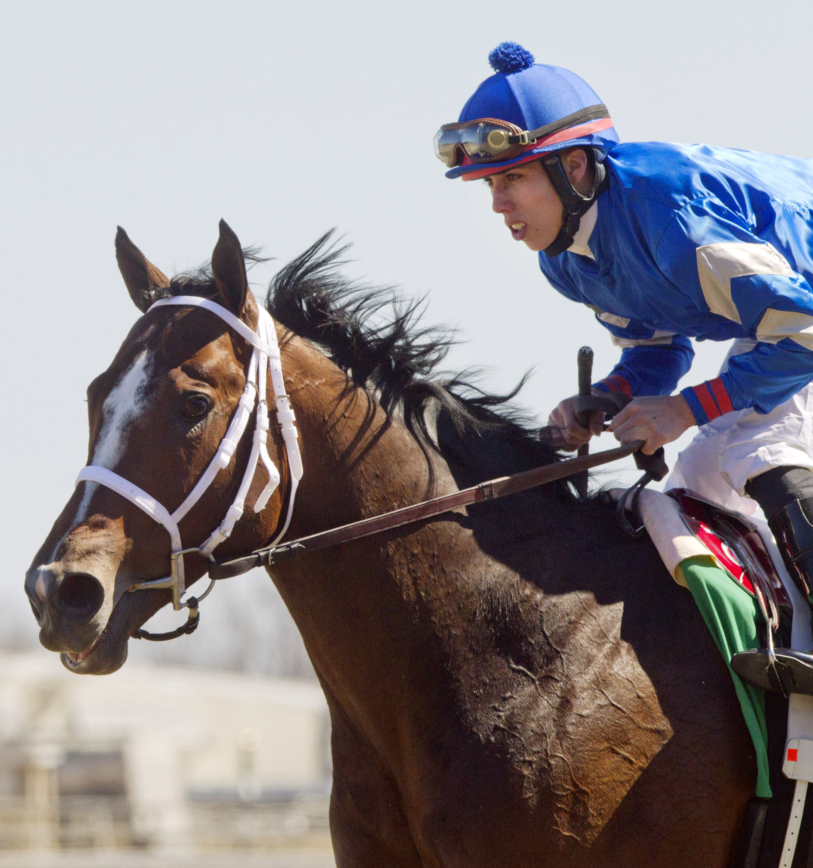 Irad Ortiz aboard Zingarelli